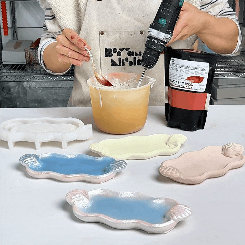 Azulmostaza x BN｜La Isla Bonita Sea Treasure Tray Silicone Mold - product detail 5