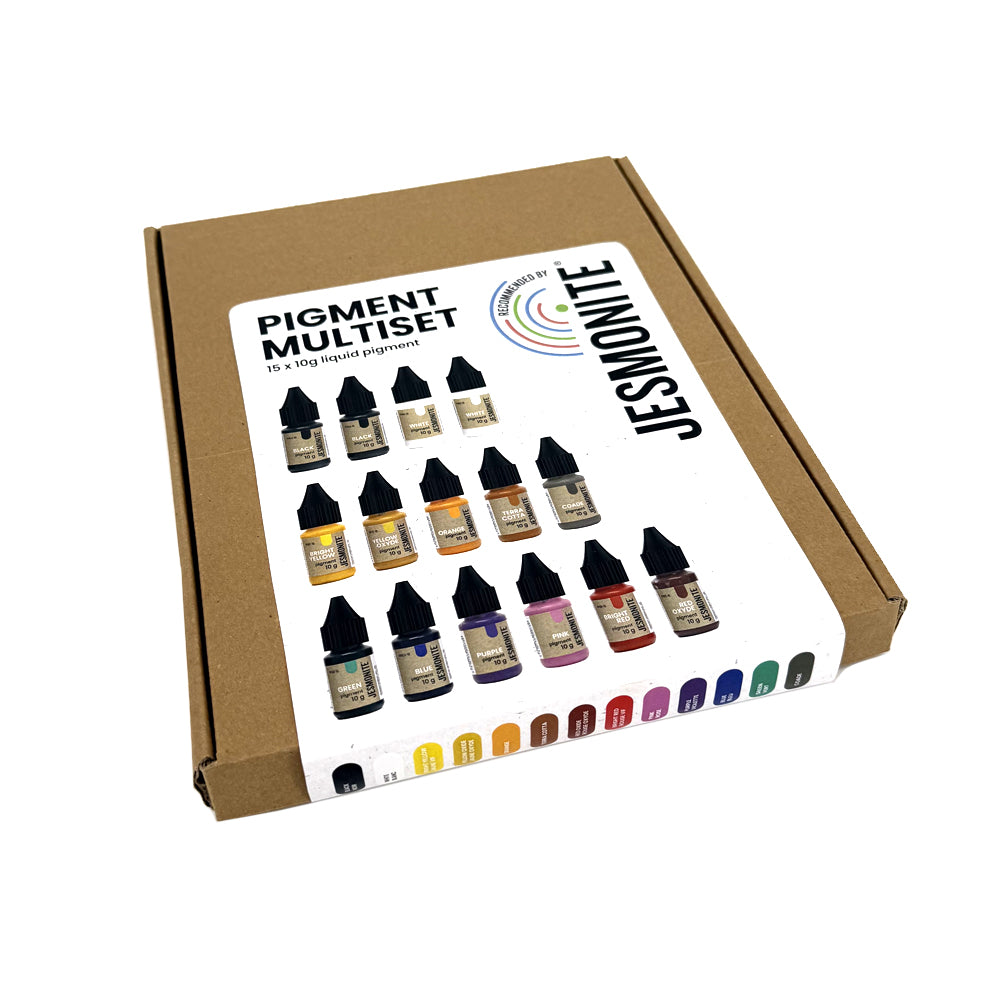 Jesmonite pigment set 10g x 15
