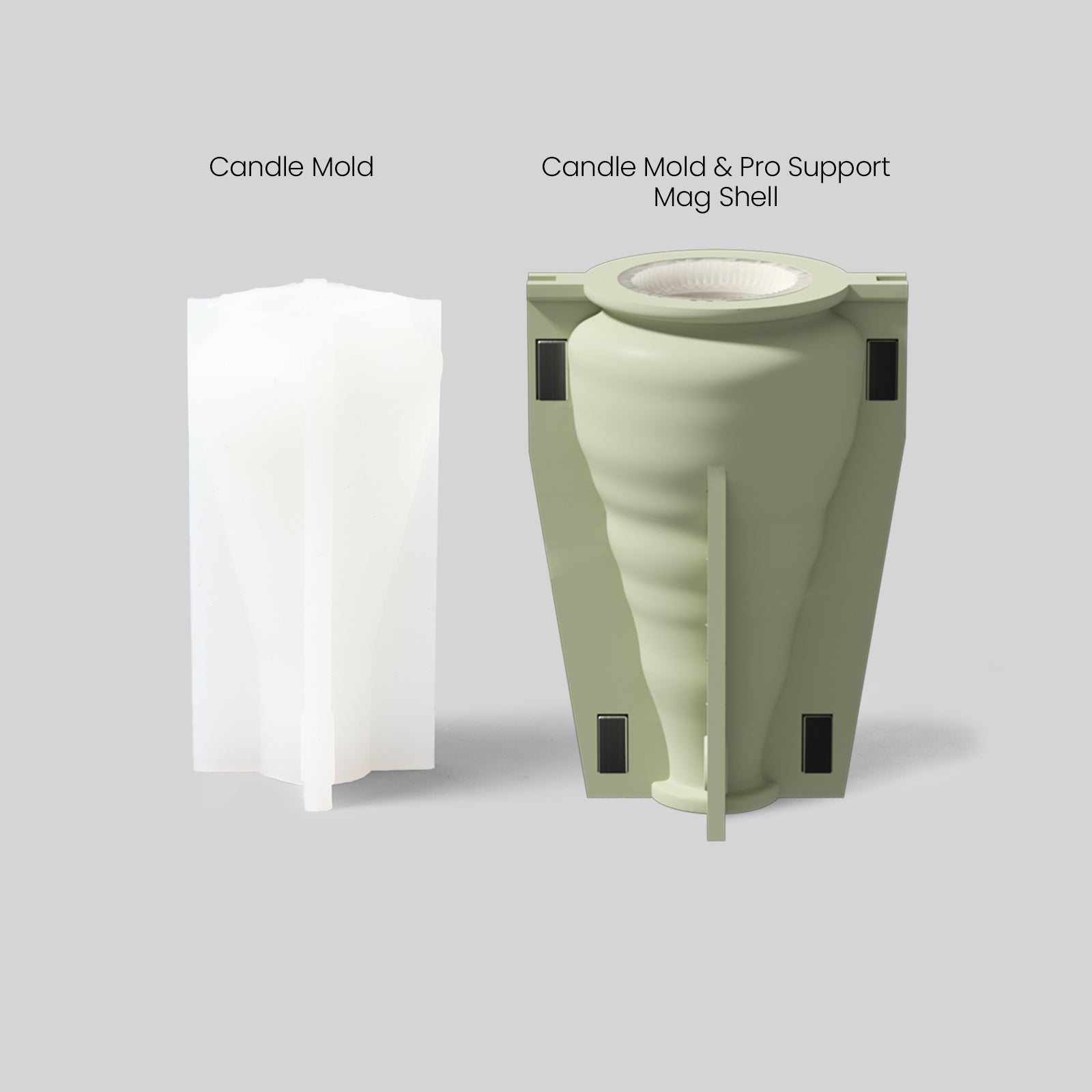 Winter Whimsy Snowflake Christmas Tree Silicone Mold Collection