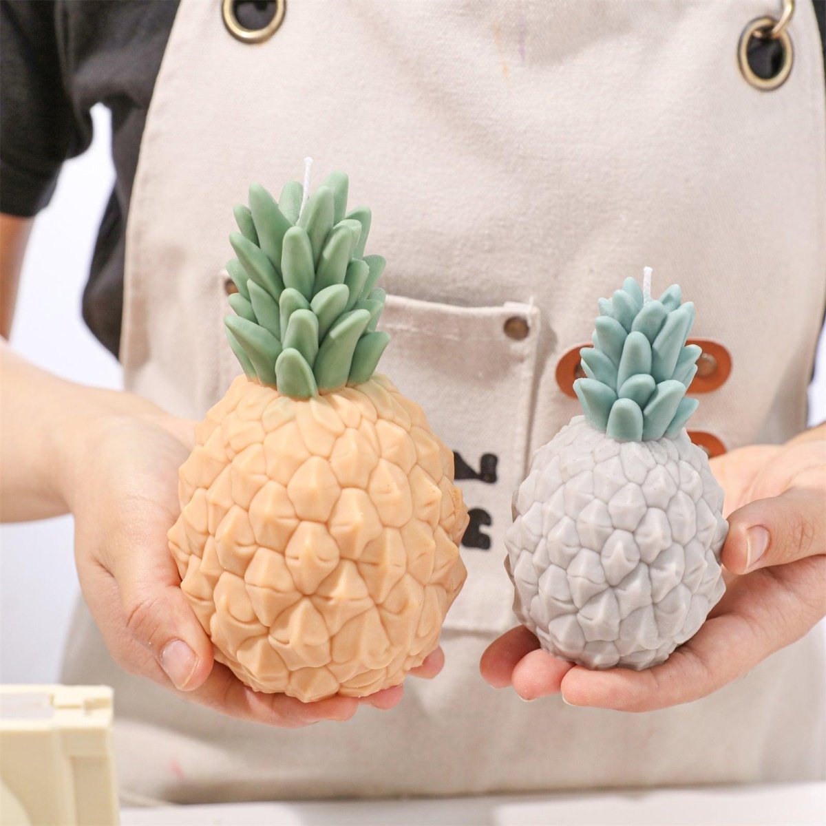 Handmade Pineapple Candles – Large & Small Sizes-Booowan Nicole