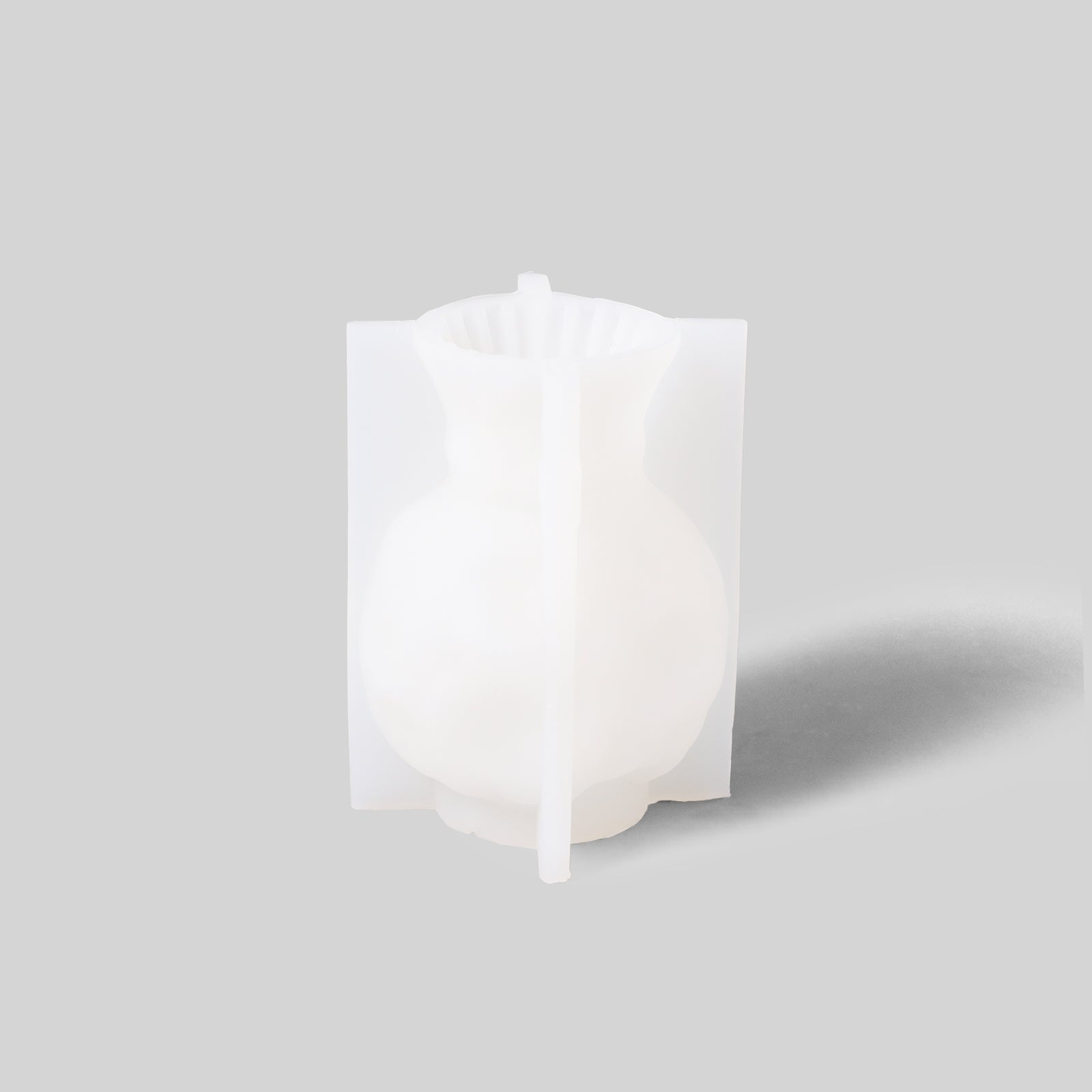 White Silicone Mold to Make Rose Bouquet Flourishing Candle - Boowan Nicole