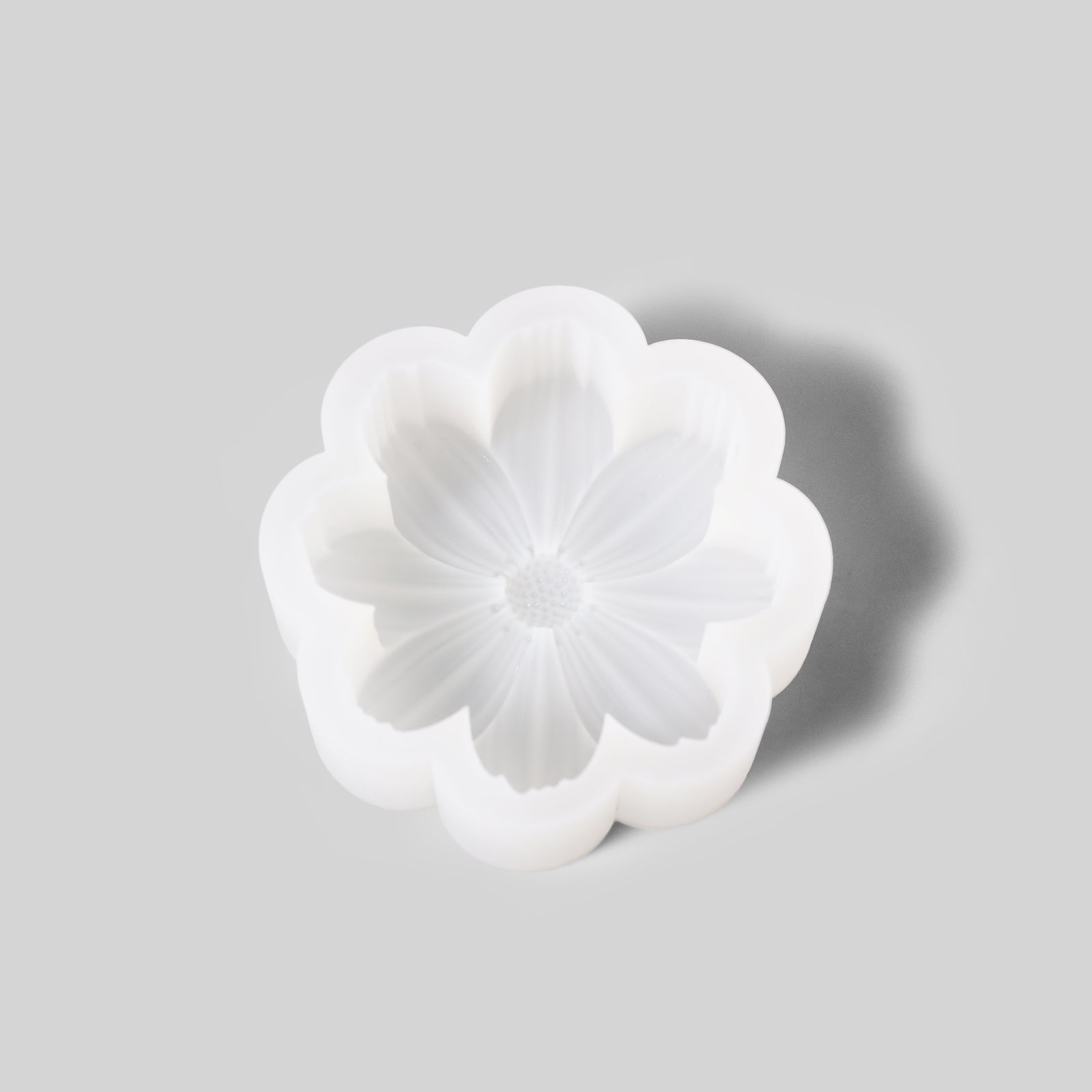 White silicone mold for making Cosmos candle-Boowan Nicole