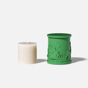 6.5oz Christmas Themed Candle Jar with Lid Silicone Mould