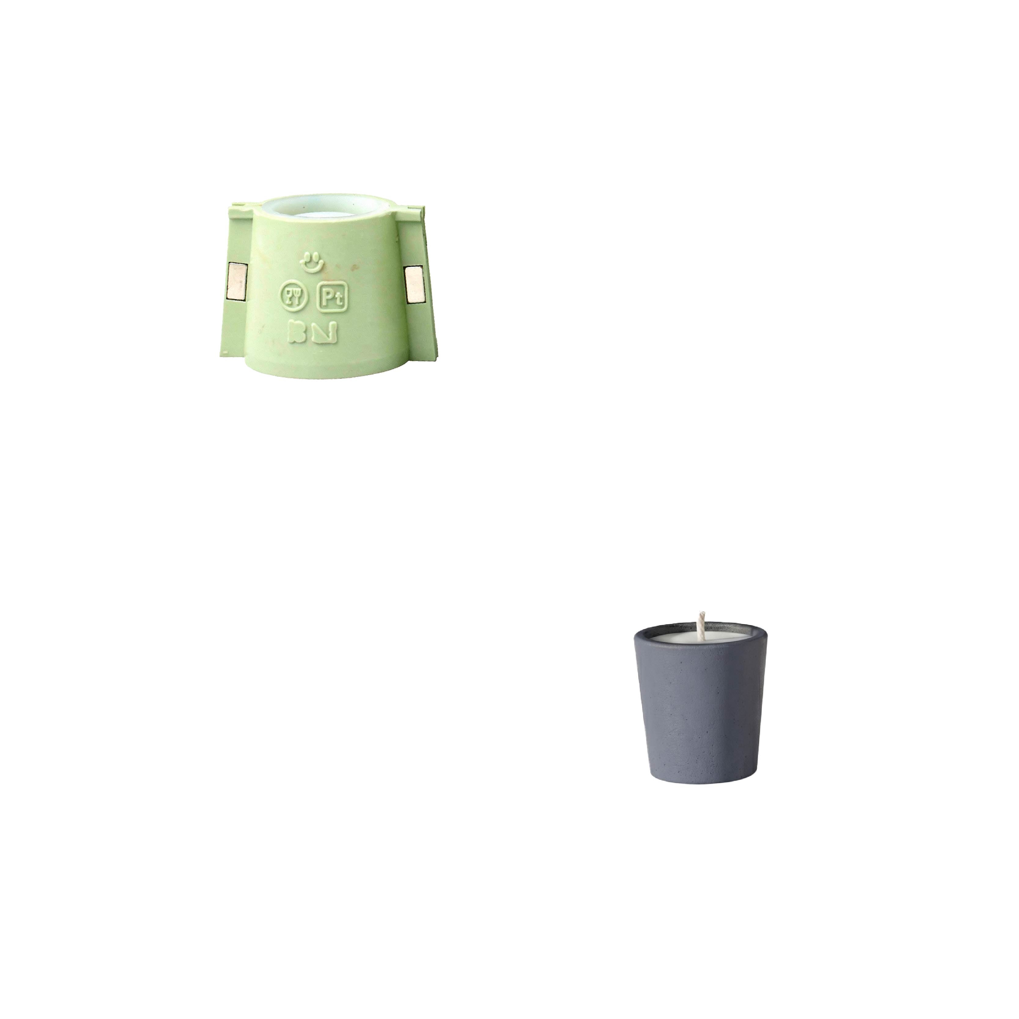 Minimal Candle Jar Silicone Mold Collection