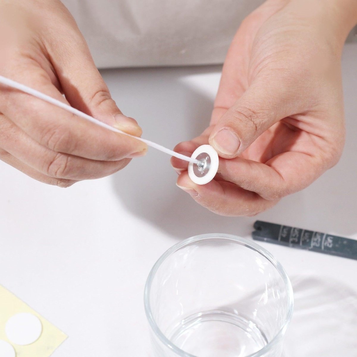 50 Ply Premium Candle Wick LX Pretabbed & Pre - WaxedCandle WickA0381