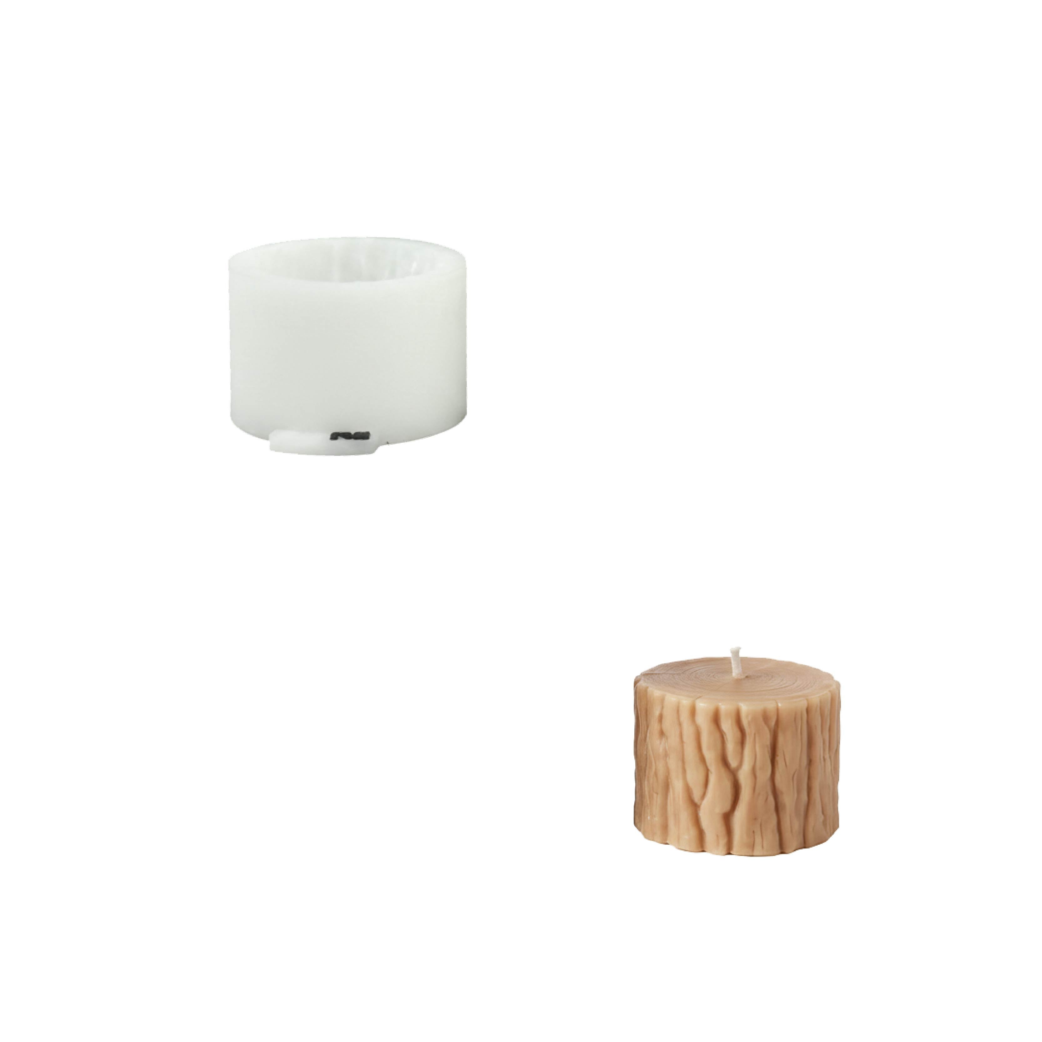 Studio82 x Boowan Nicole | Forest Stump Pillar Candle Silicone Mold Collection