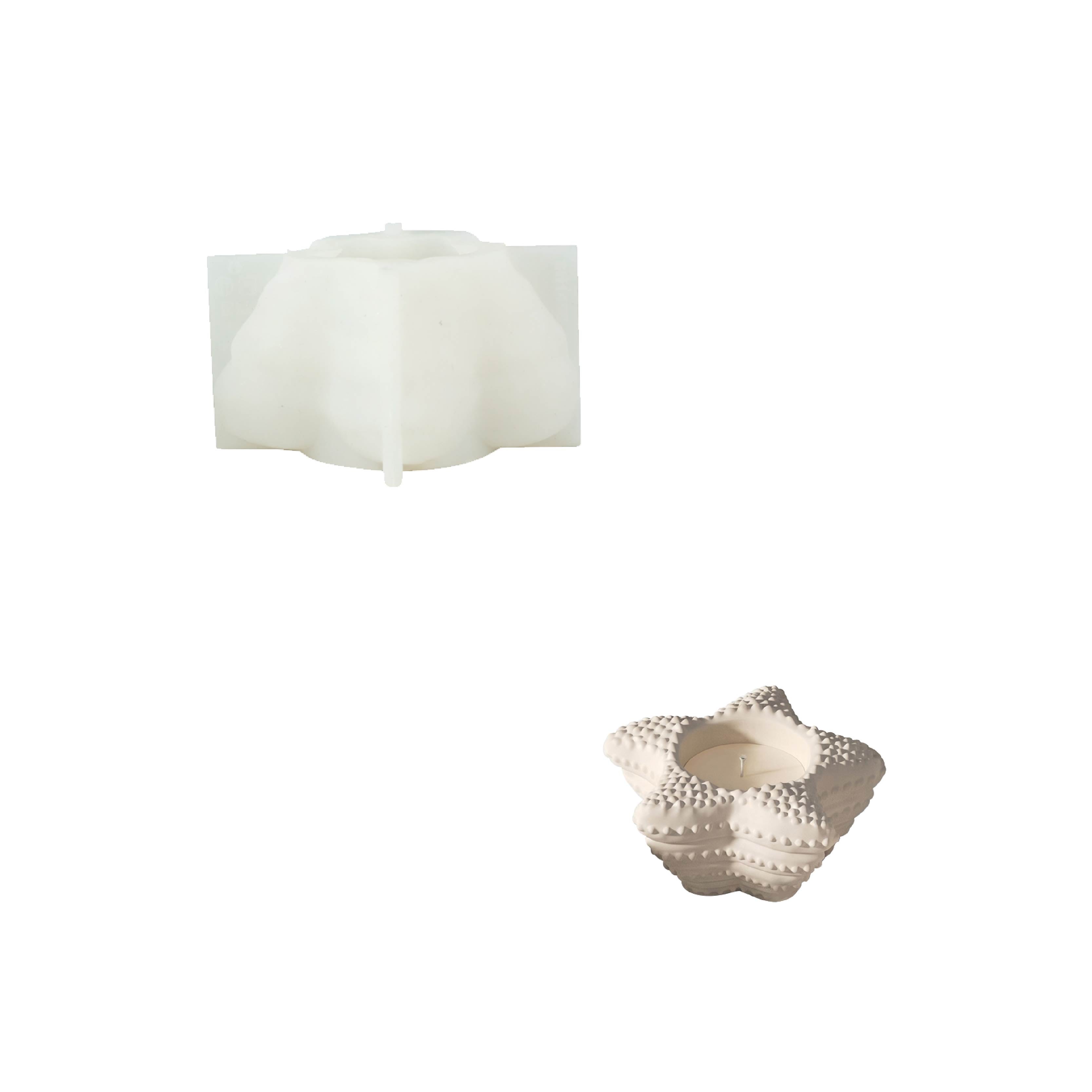 Colección de moldes de silicona para tarros de vela Tesoros de conchas costeras