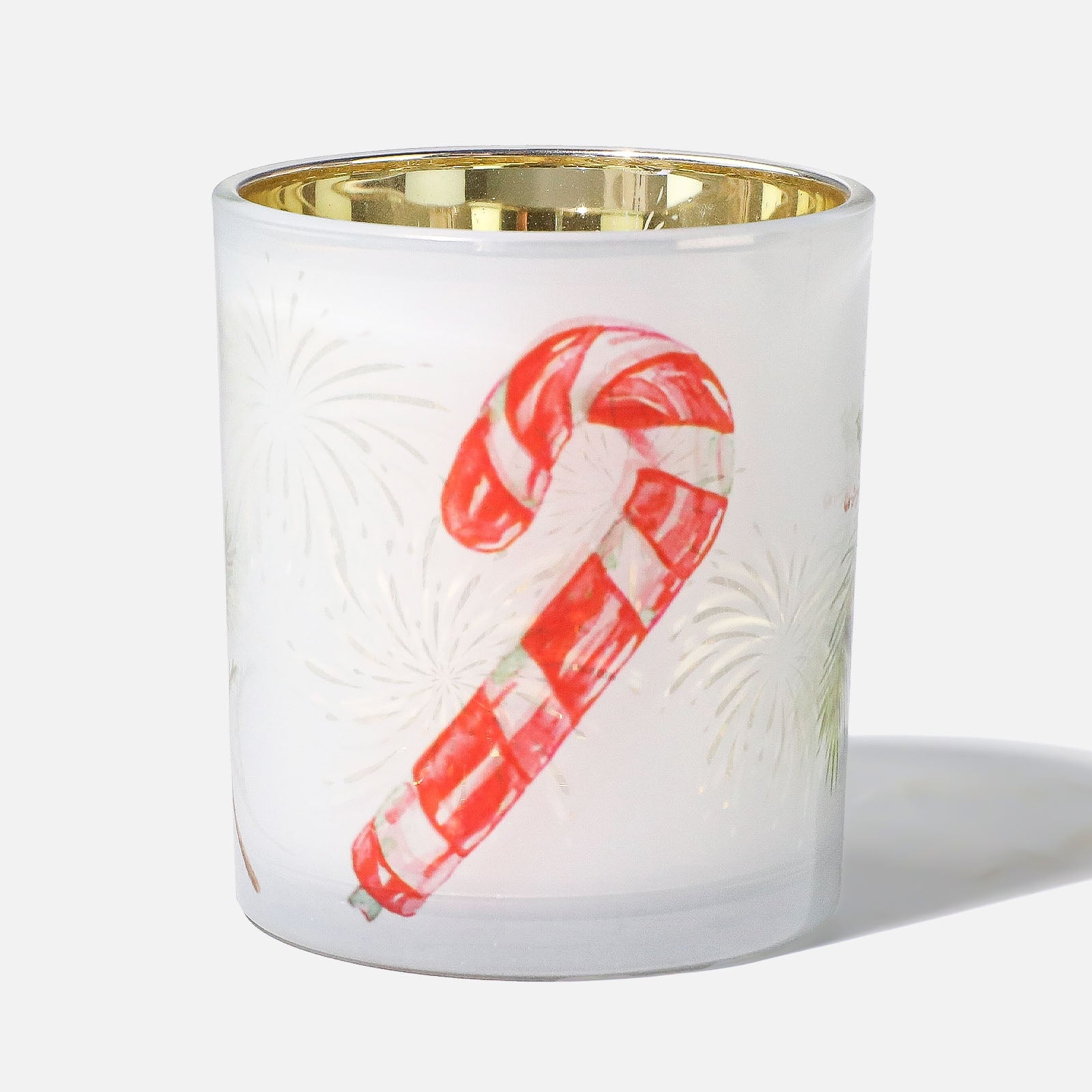 Colección de frascos de vela de vidrio Floral Ribbon