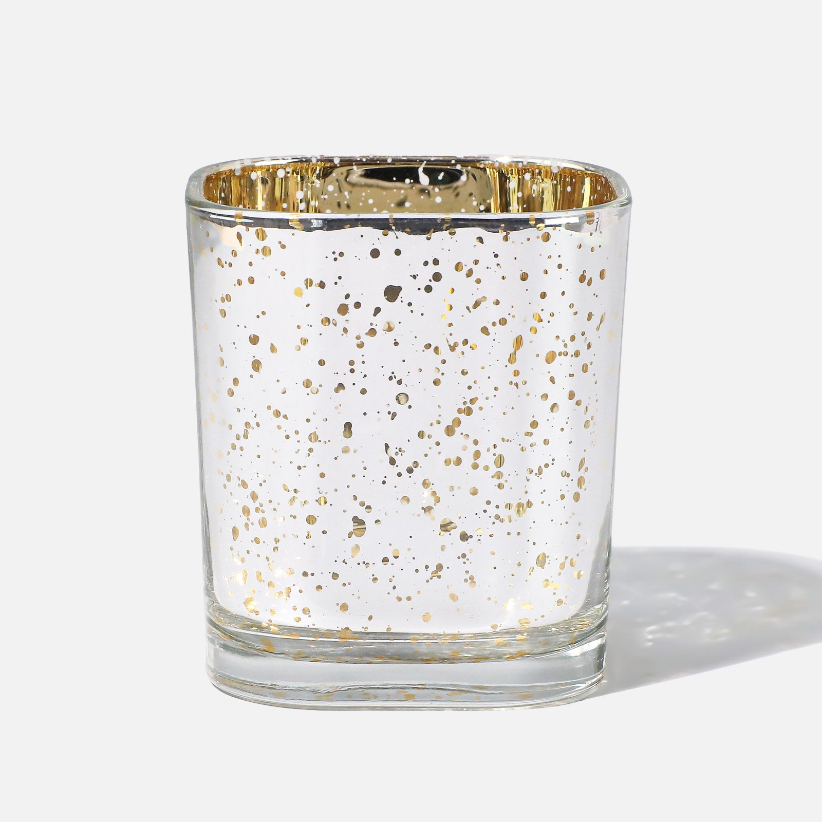 Golden Stardust Glass Candle Jar Collection