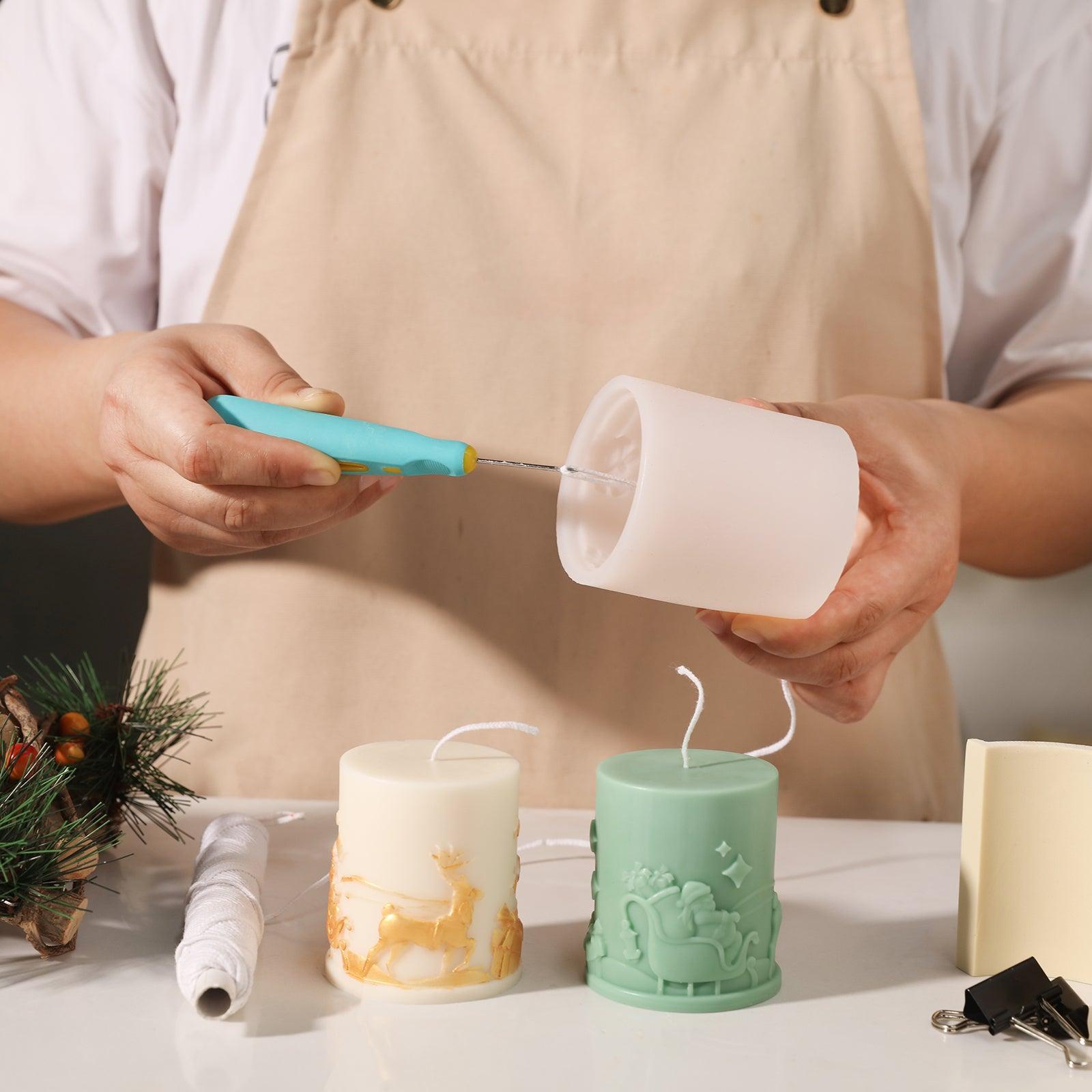 The silicone mold is equipped with positioning holes for easy threading-Boowan Nicole