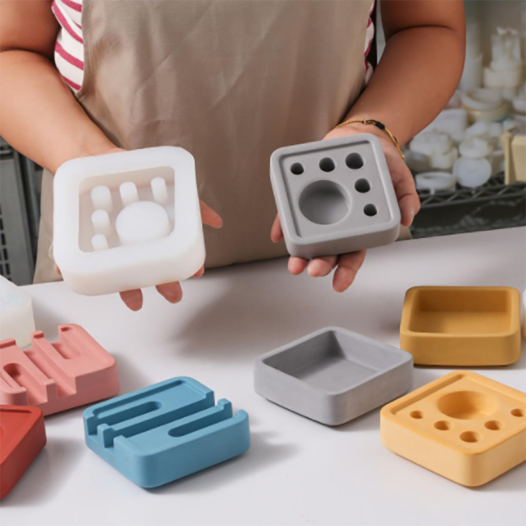 nicole-handmade-square-multi-functional-stationery-support-silicone-mold-concrete-squre-cement-tray-plate-mould-for-simple-home-office-holder-decor-tool-silicone-mold