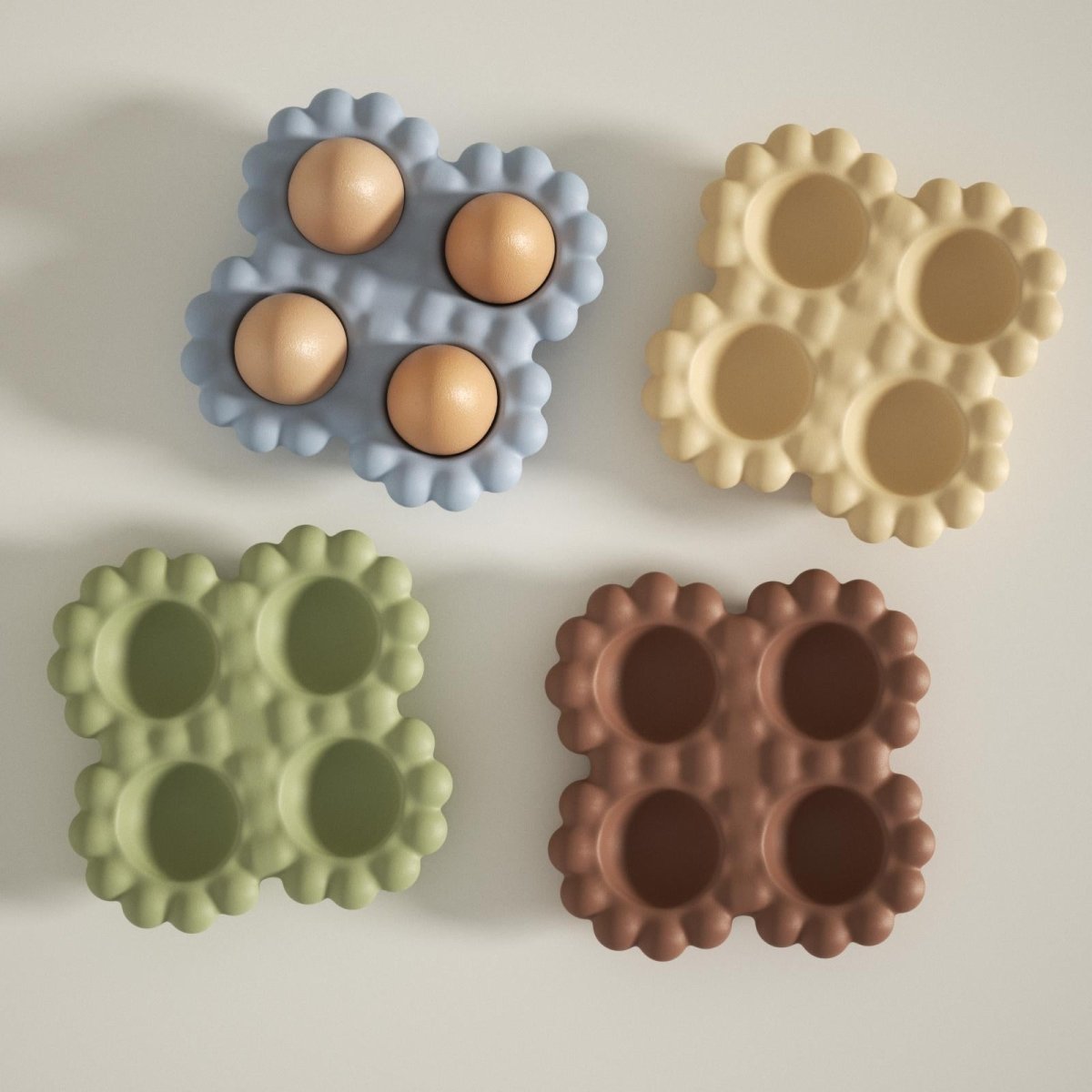 4 - Egg Bubbly Bloom Egg Tray MoldEgg TraySH1262