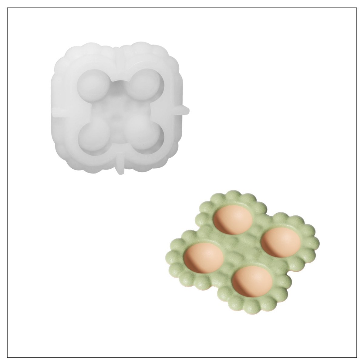 Egg Bubbly Bloom Egg Tray Mold CollectionEgg TraySH1262