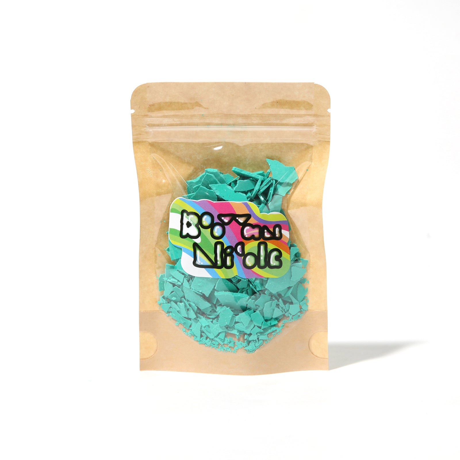 Copeaux de pigments Boowannite et Terrazzo verts