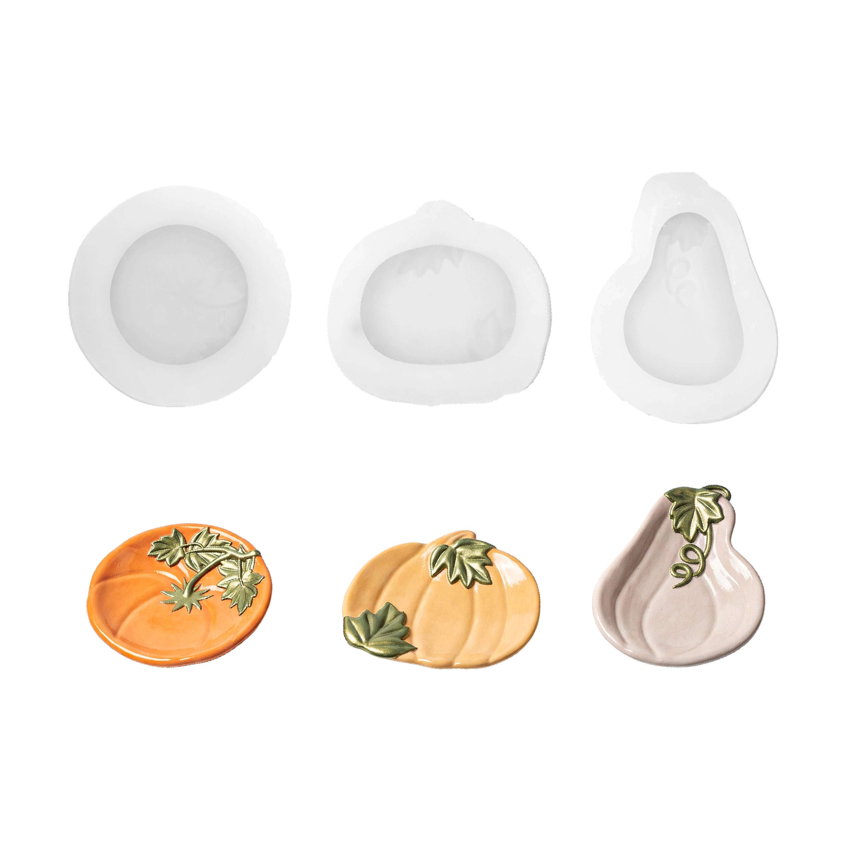Pumpkin Garden Tray Silicone Mold