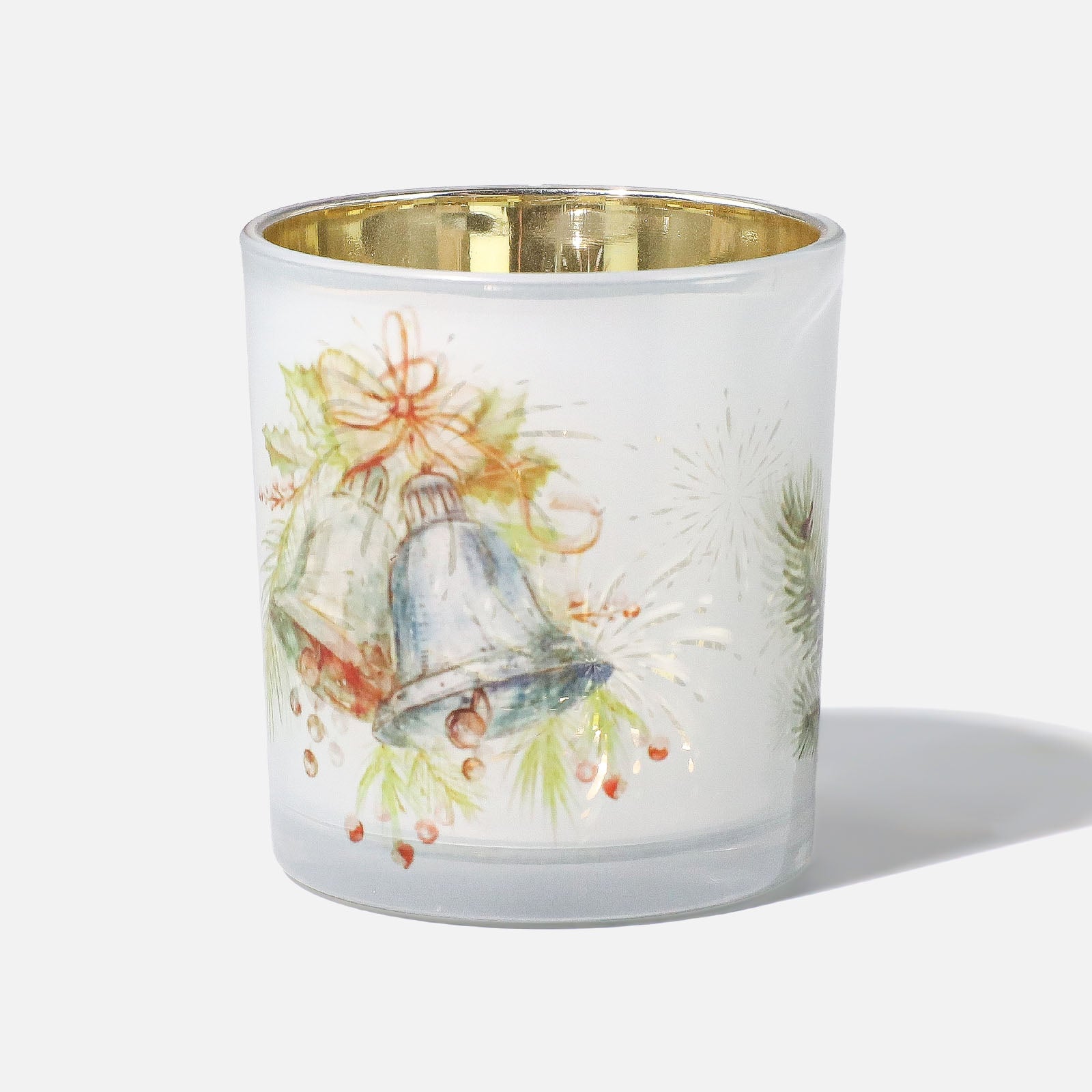 Colección de frascos de vela de vidrio Floral Ribbon