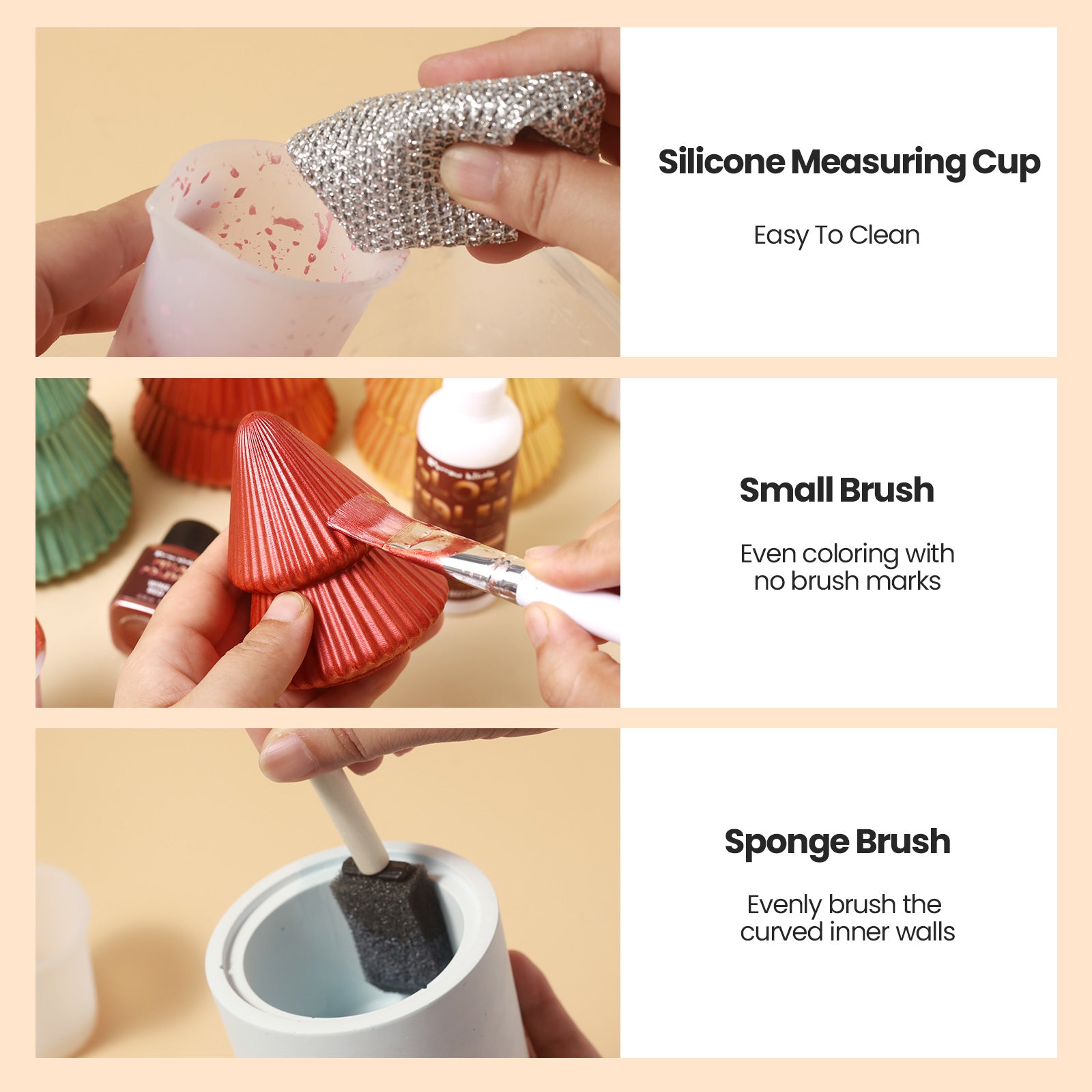 Рождественское издание инструментов для нанесения герметика: профессиональные герметики и набор инструментов с порошком слюды