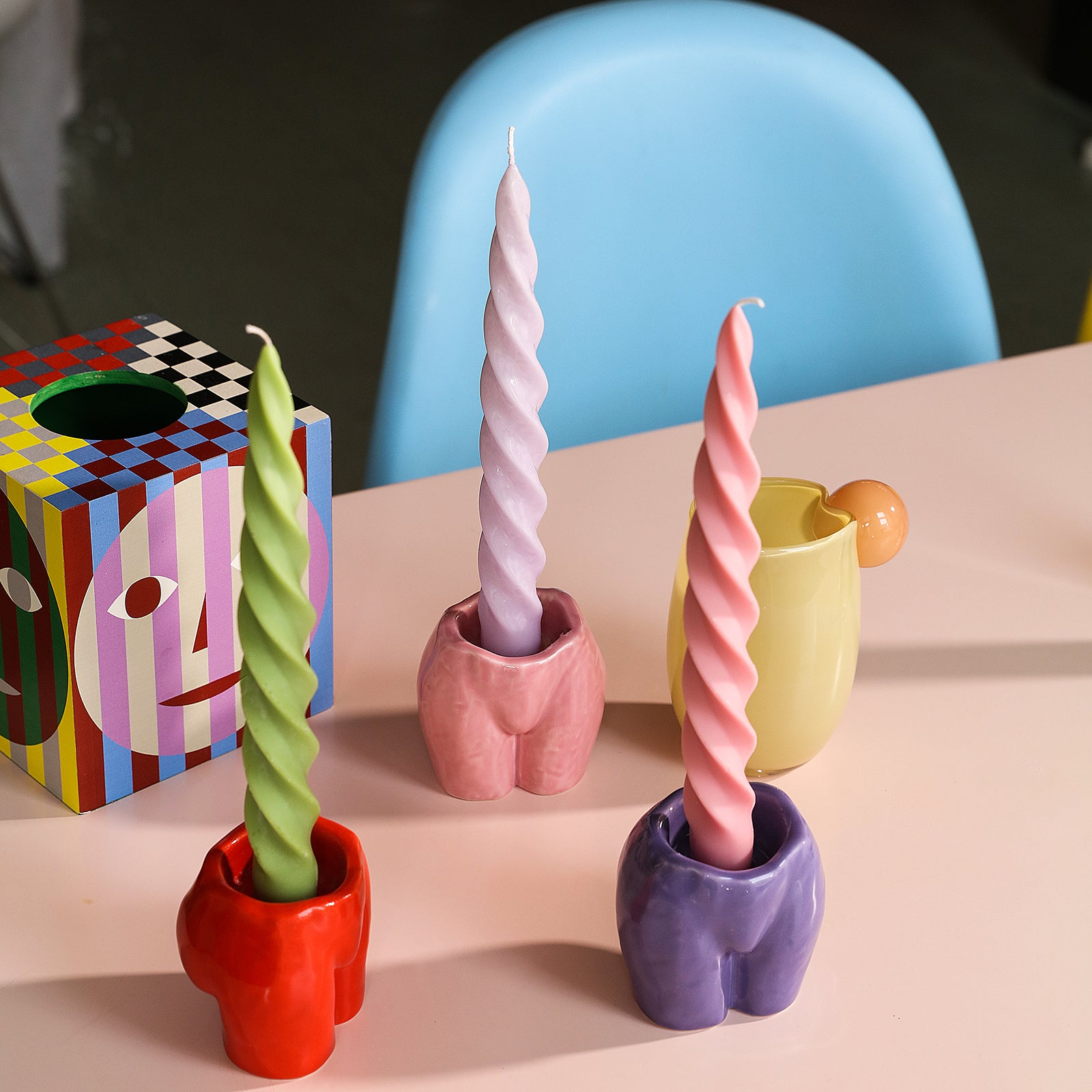 Craft Elegance with Boowannicole: Artisanal Spiral Taper Candle Silicone  Mold – Boowan Nicole