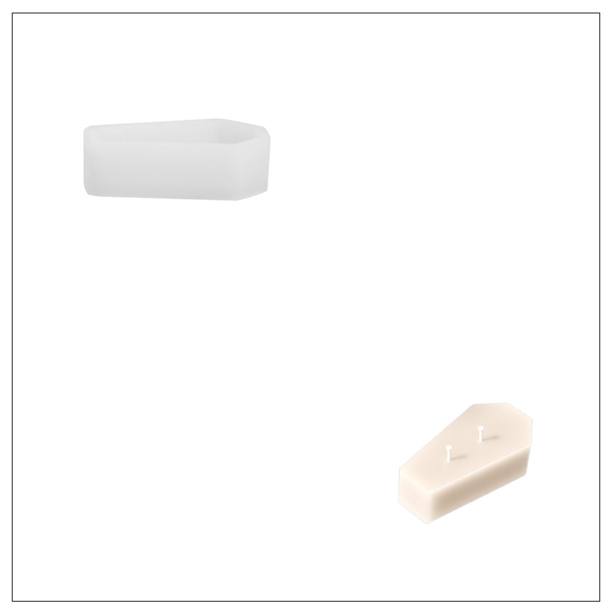 Buy 4oz Candle Refill Silicone Mold - Boowan Nicole