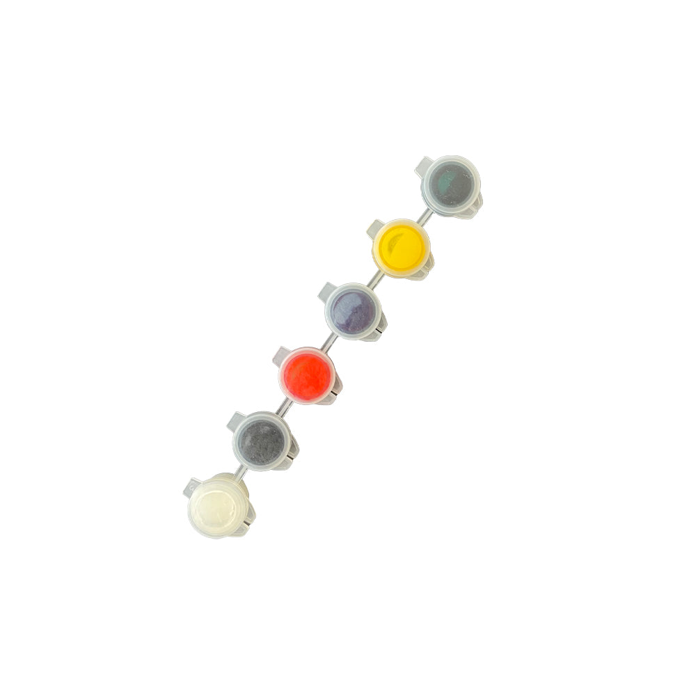 Pigment multiset strip 6-colours 2 g classic
