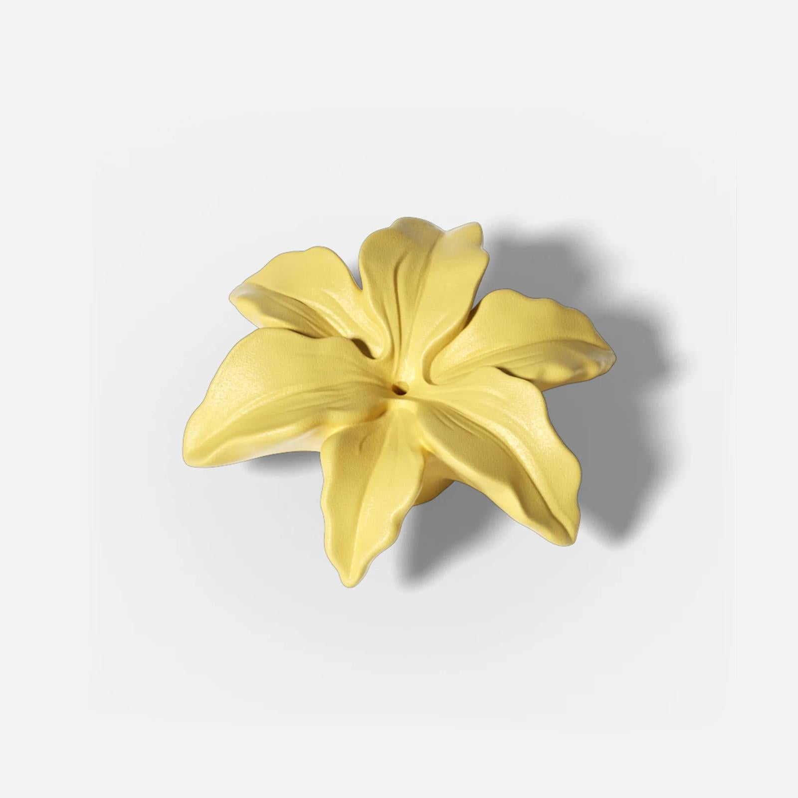 Silikonform für Räucherstäbchenhalter „Lilie der Reinheit“