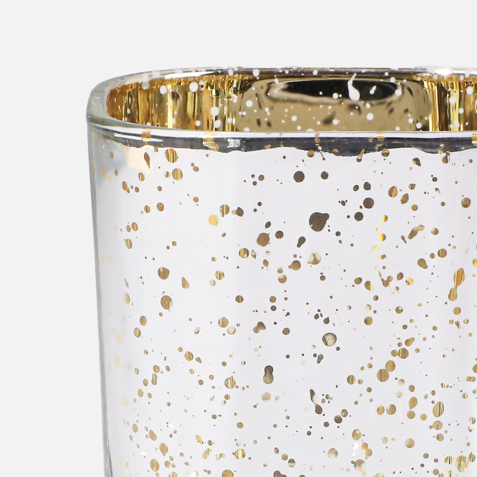 Golden Stardust Glass Candle Jar Collection
