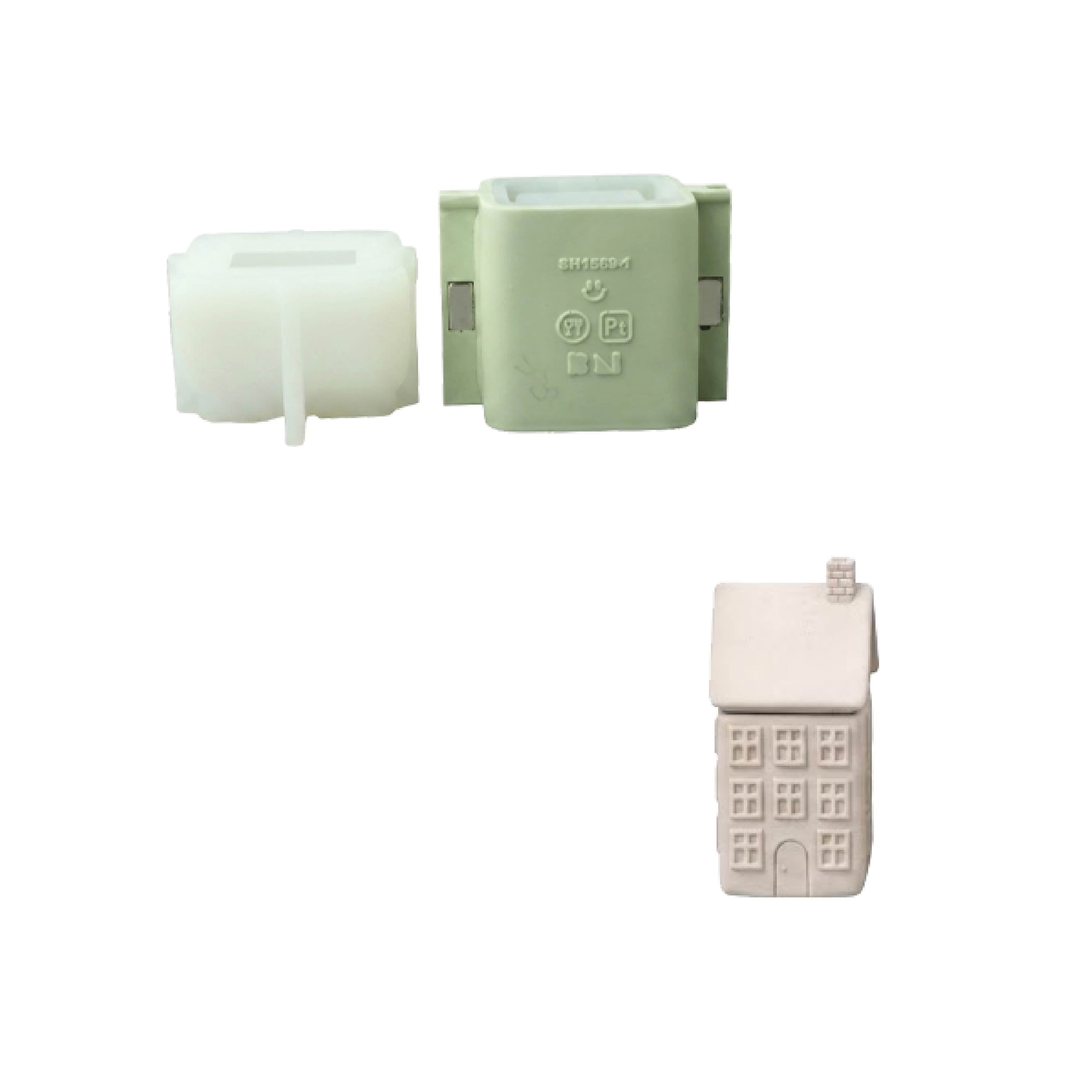Little Dream Village Candle Jar Silicone Mold Collection