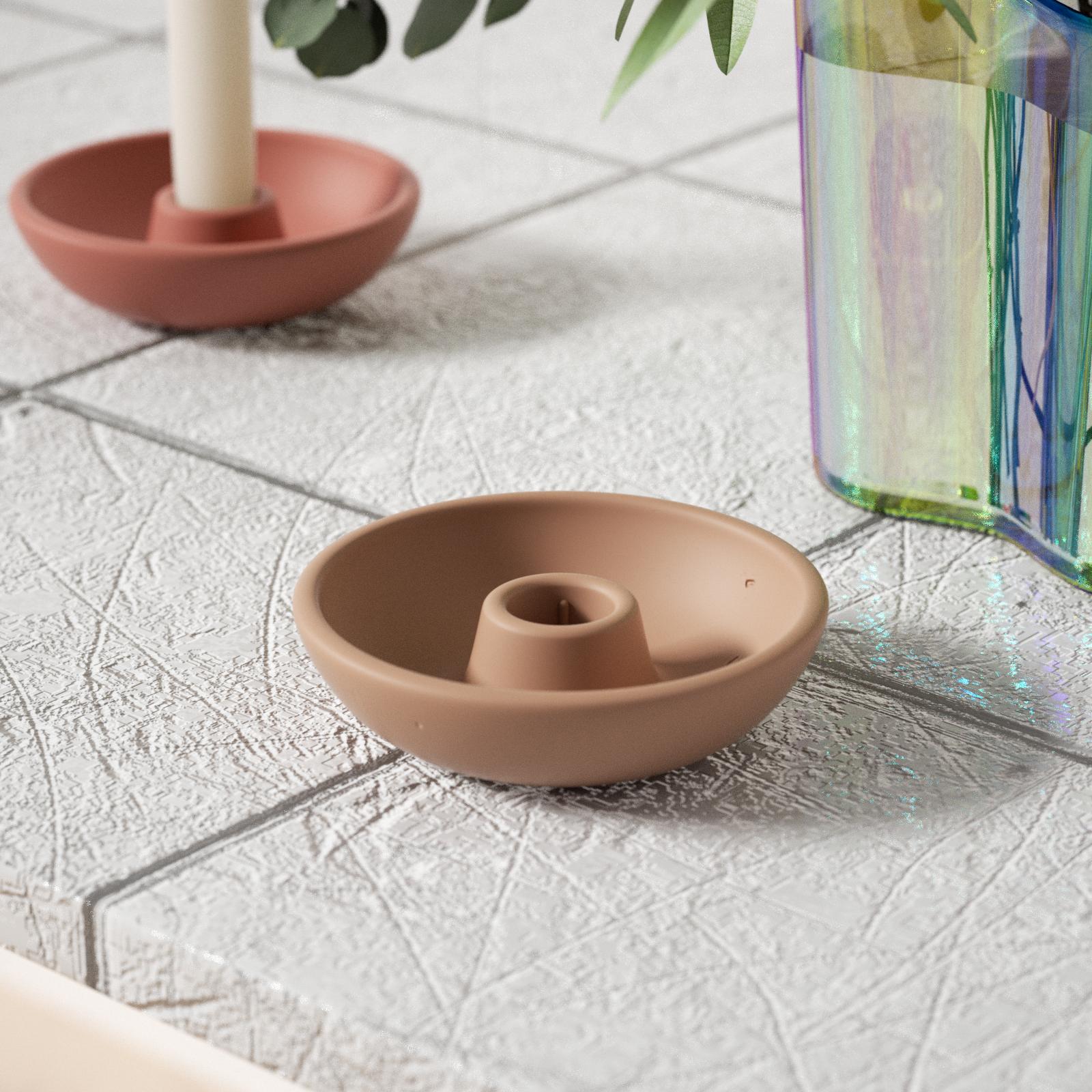 Versatile candle holder suitable for various settings, displaying its multifunctionality.