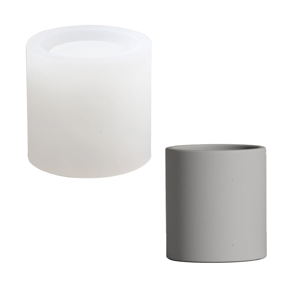 Pot de bougie de sculptures de mythologie avec couvercle, moule en silicone