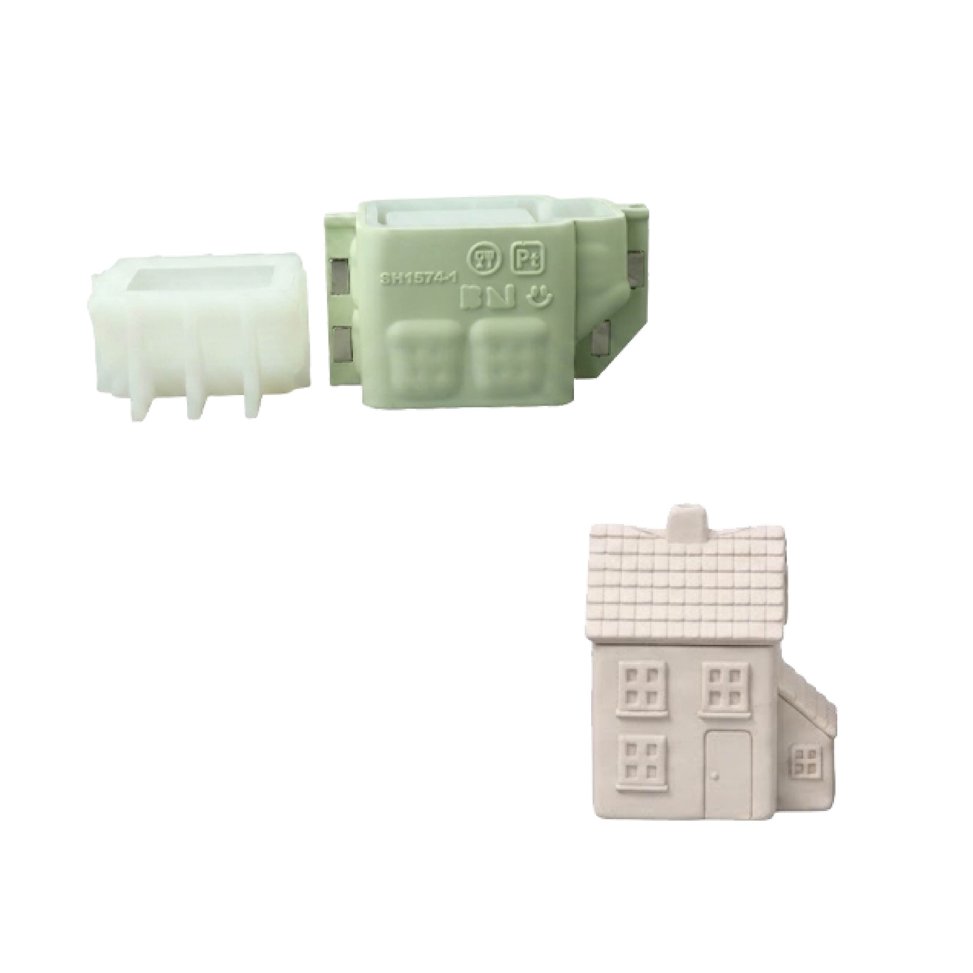 Little Dream Village Candle Jar Silicone Mold Collection