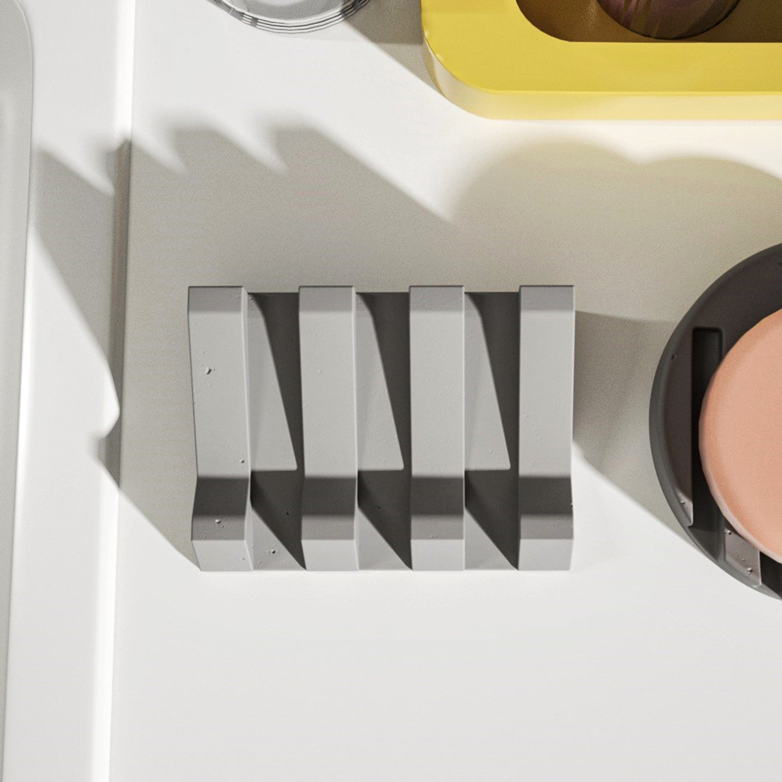 Create a chic grey soap dish effortlessly with Boowannicole's silicone mold – a perfect blend of style and craftsmanship.