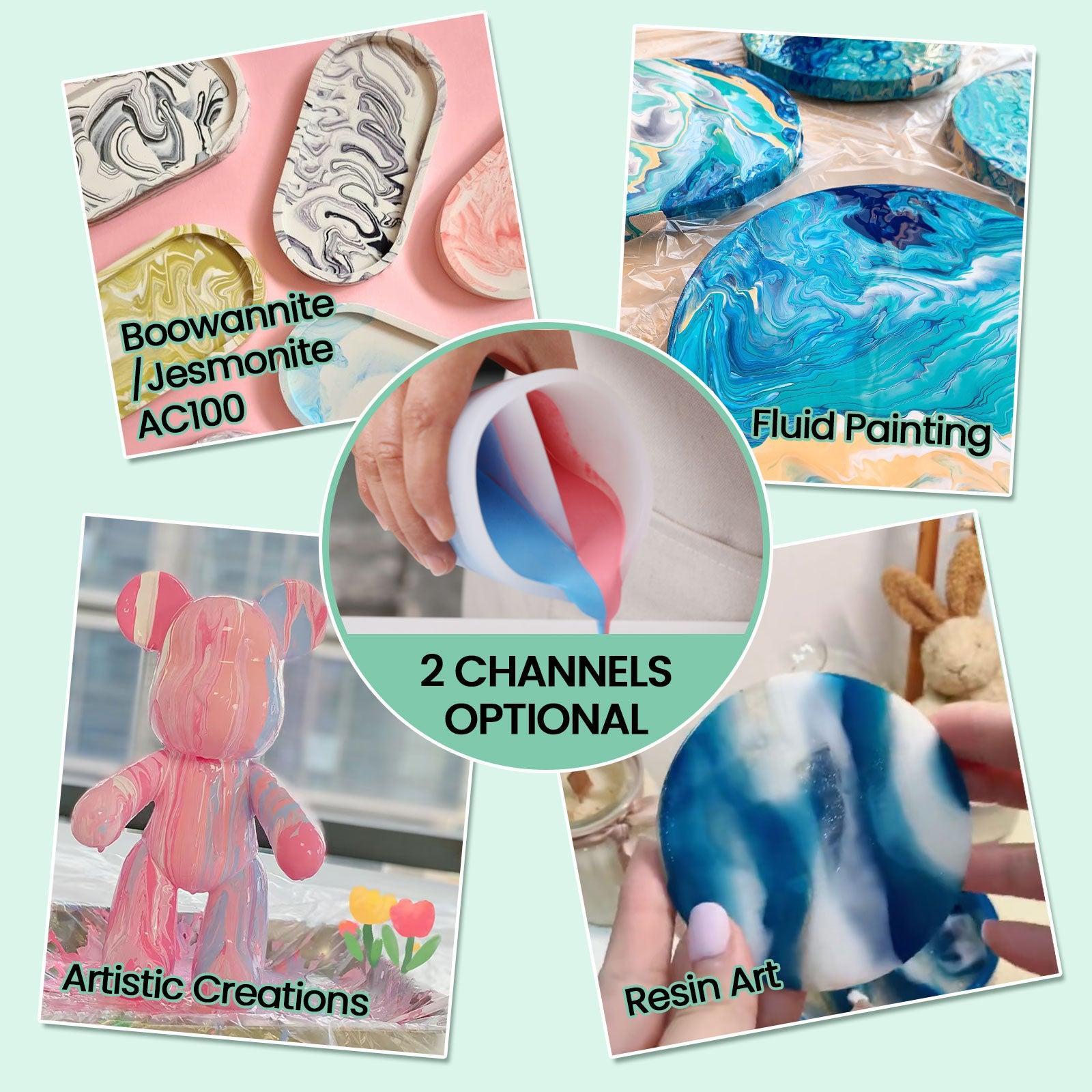  Ideal for use in Boowannicole casting, fluid art creations, resin casting, fluid painting, allowing artistic expression.