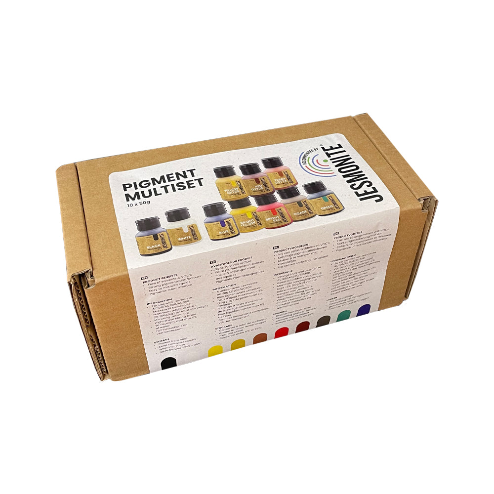 Jesmonite pigment set 50g x 10