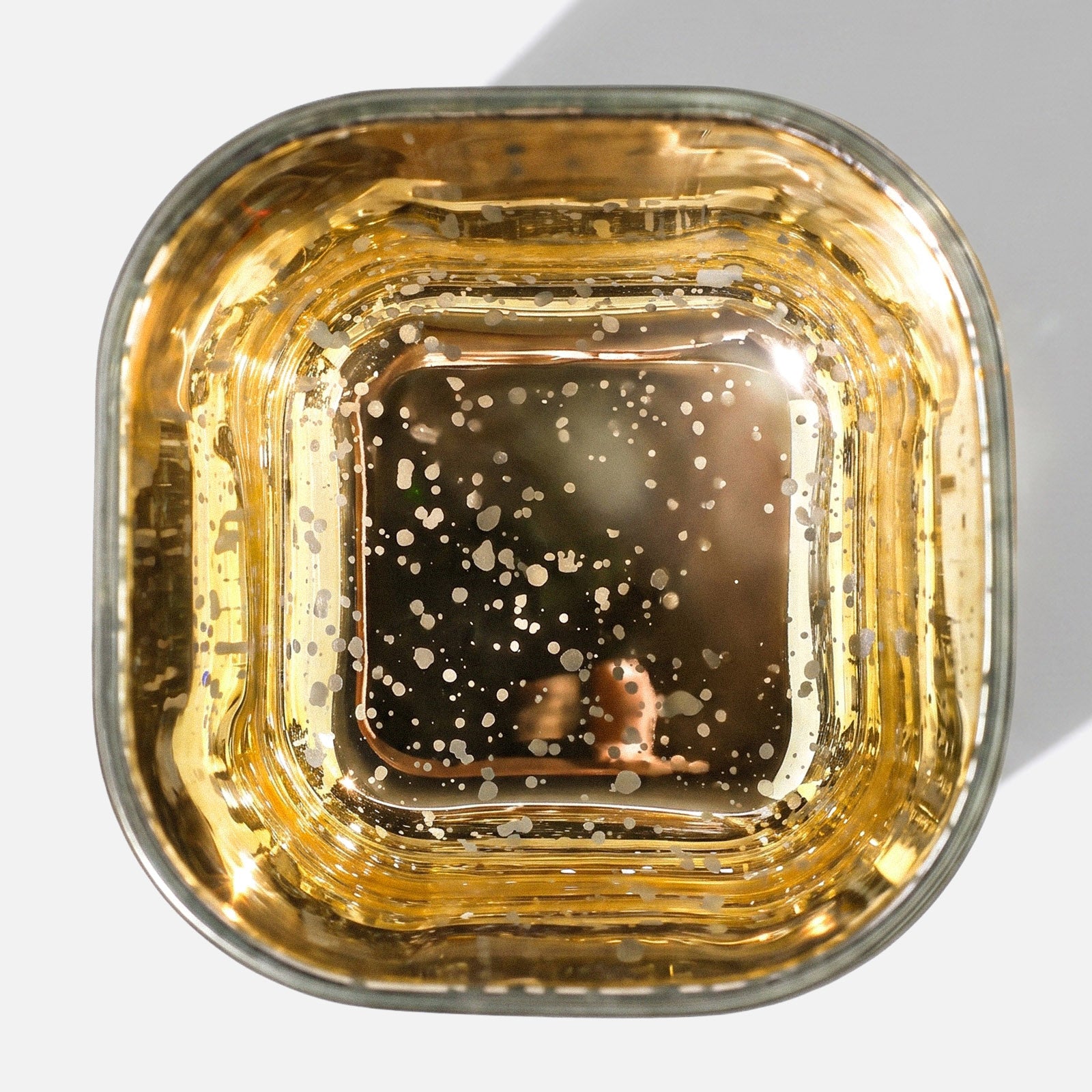 Golden Stardust Glass Candle Jar Collection