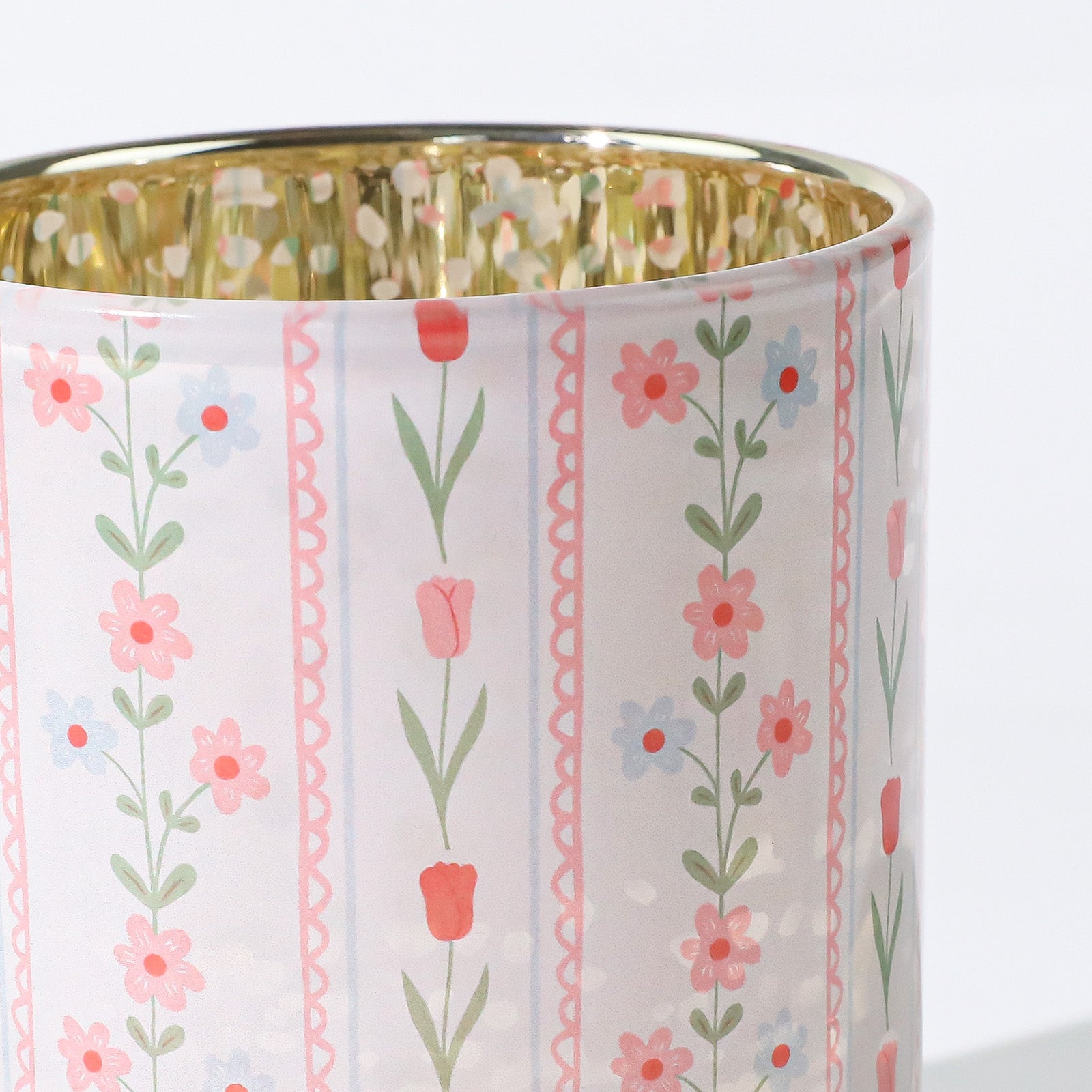 Spring Garden Glass Candle Jar Collection