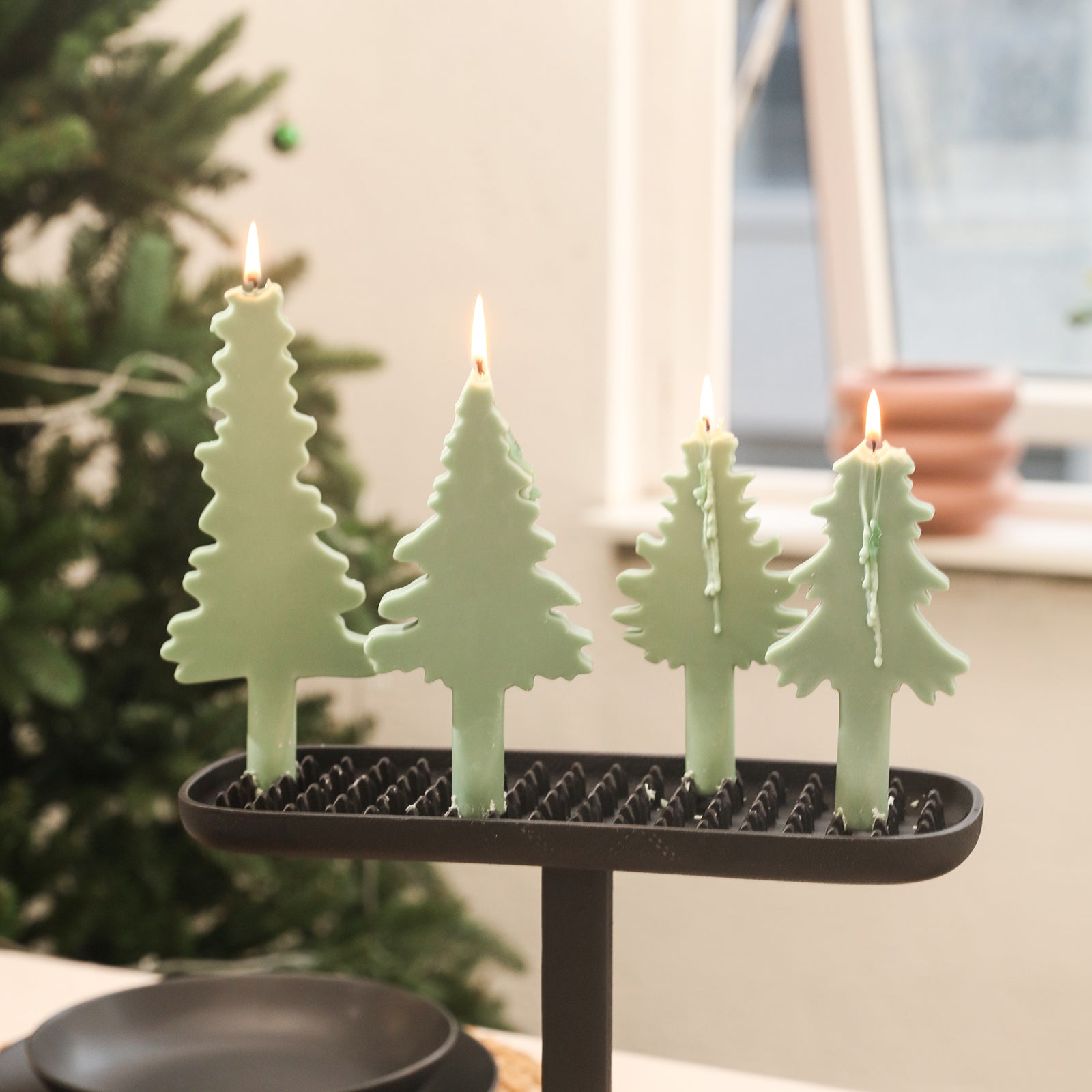 Christmas Tree Aromatherapy Candle Silicone Mold Christmas Diy