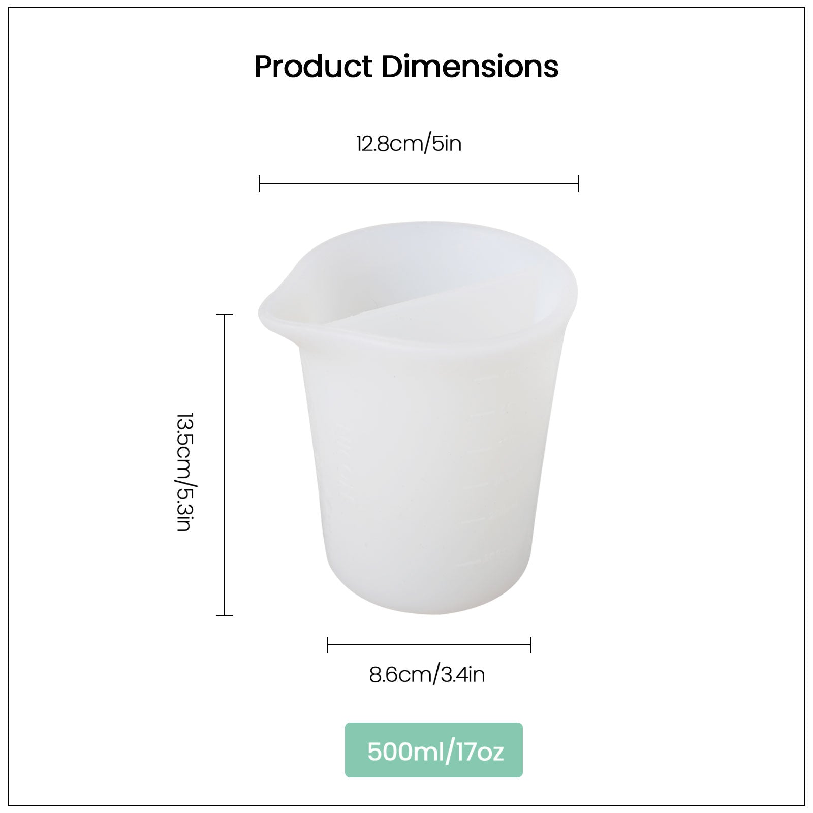 Illustration of the 250ml size, featuring Boowannicole's branding.