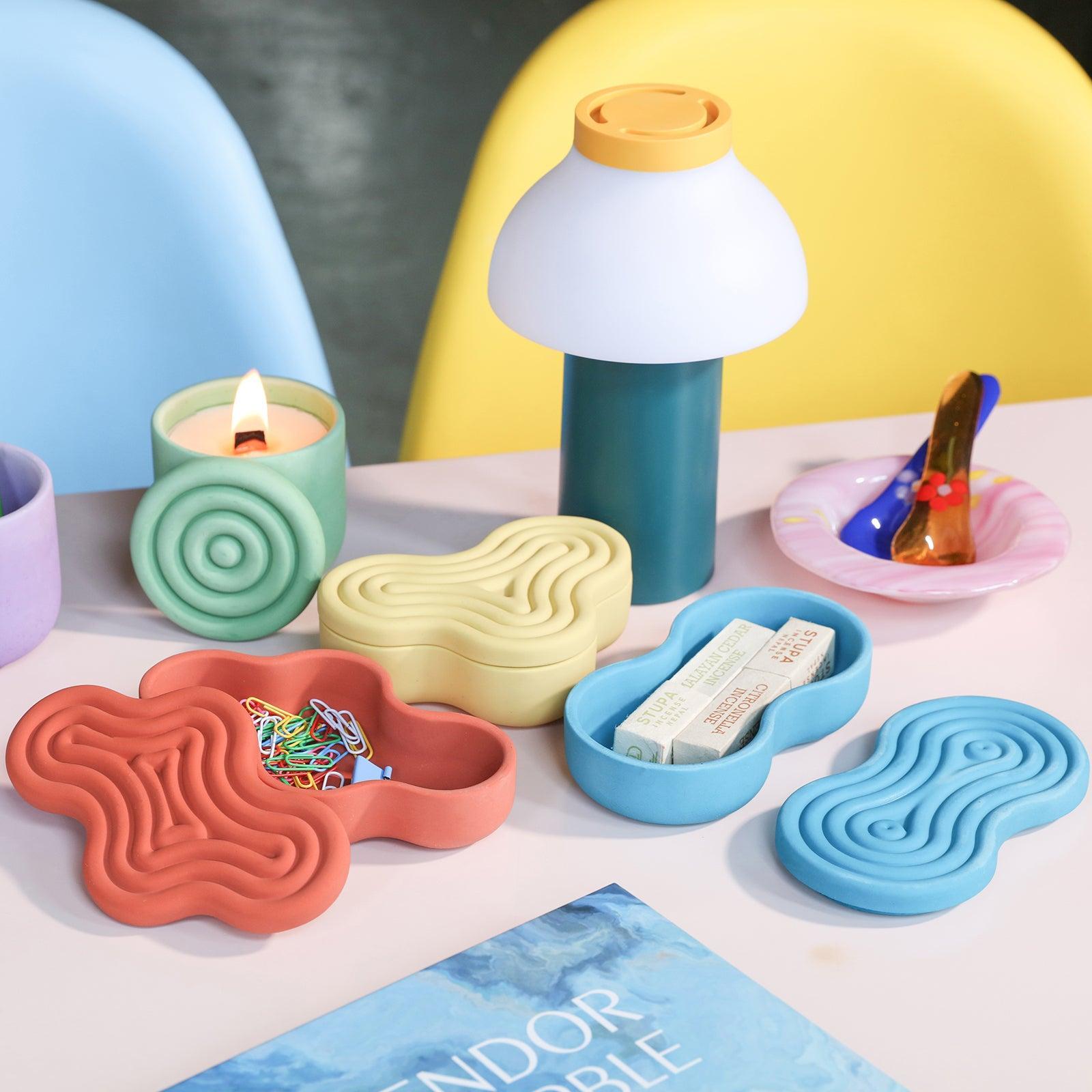 Different storage functions of wriggle candle jars - Boowan Nicole