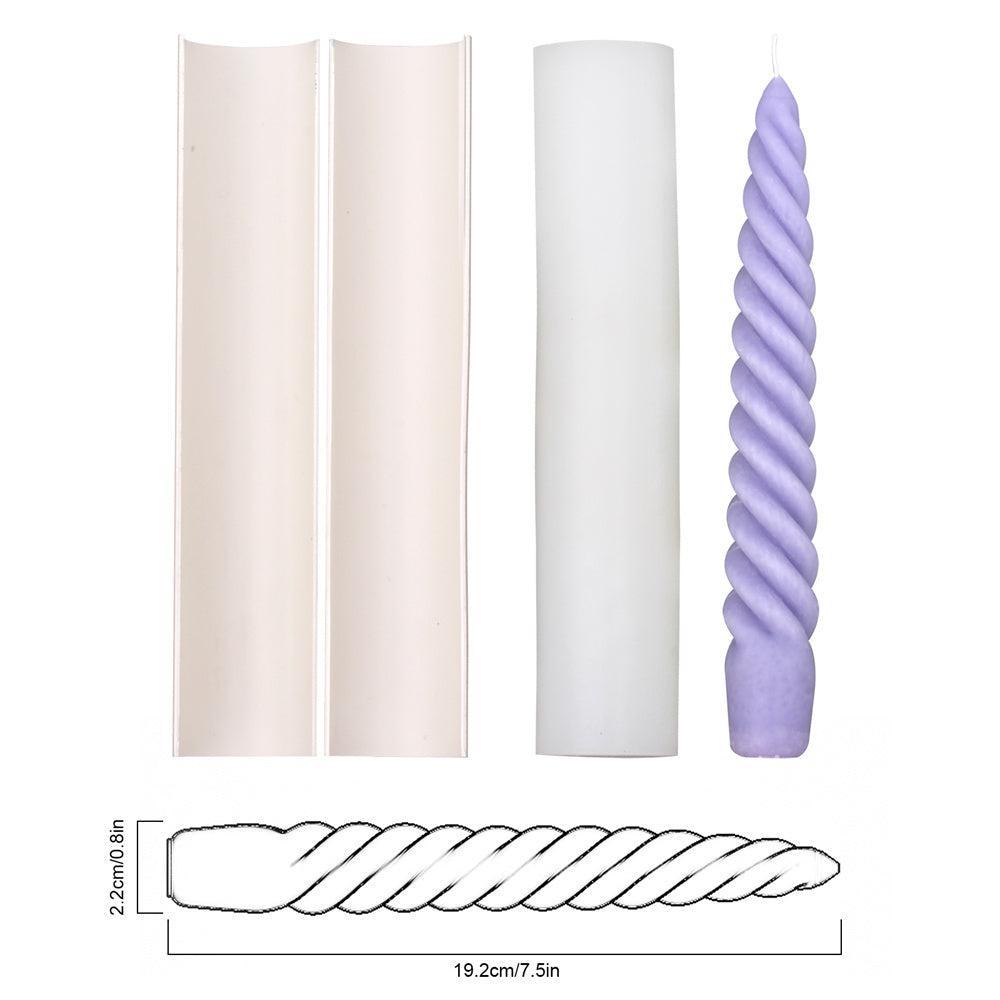  Boowannicole's silicone mold with an external support shell, creating a finished product measuring 7.5 inches in length and 0.8 inches in diameter.