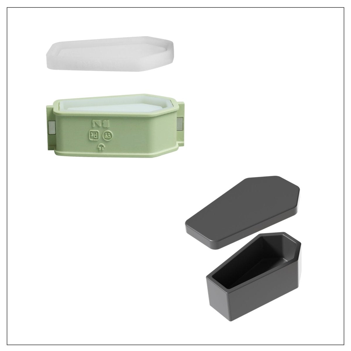 Buy 7oz Candle Jar Silicone Mold - Boowan Nicole