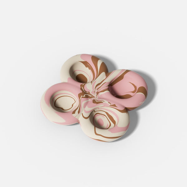 4-Egg Ripple Round Egg Tray Mold