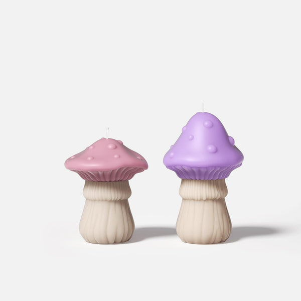 Funky Mushroom Candle Silicone Mold