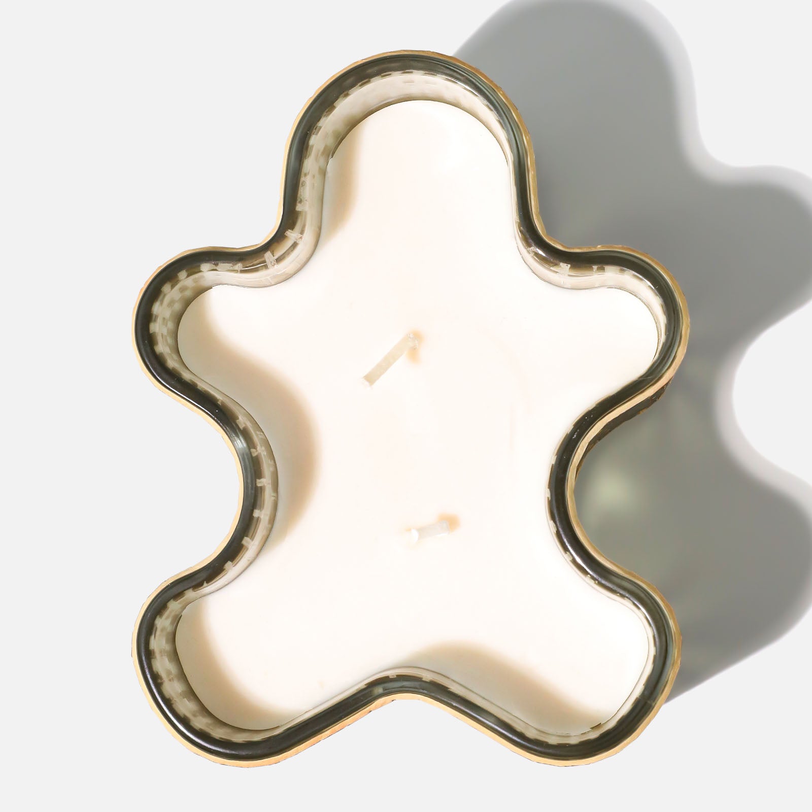 Jolly Gingerbread Man Glass Candle Jar Collection