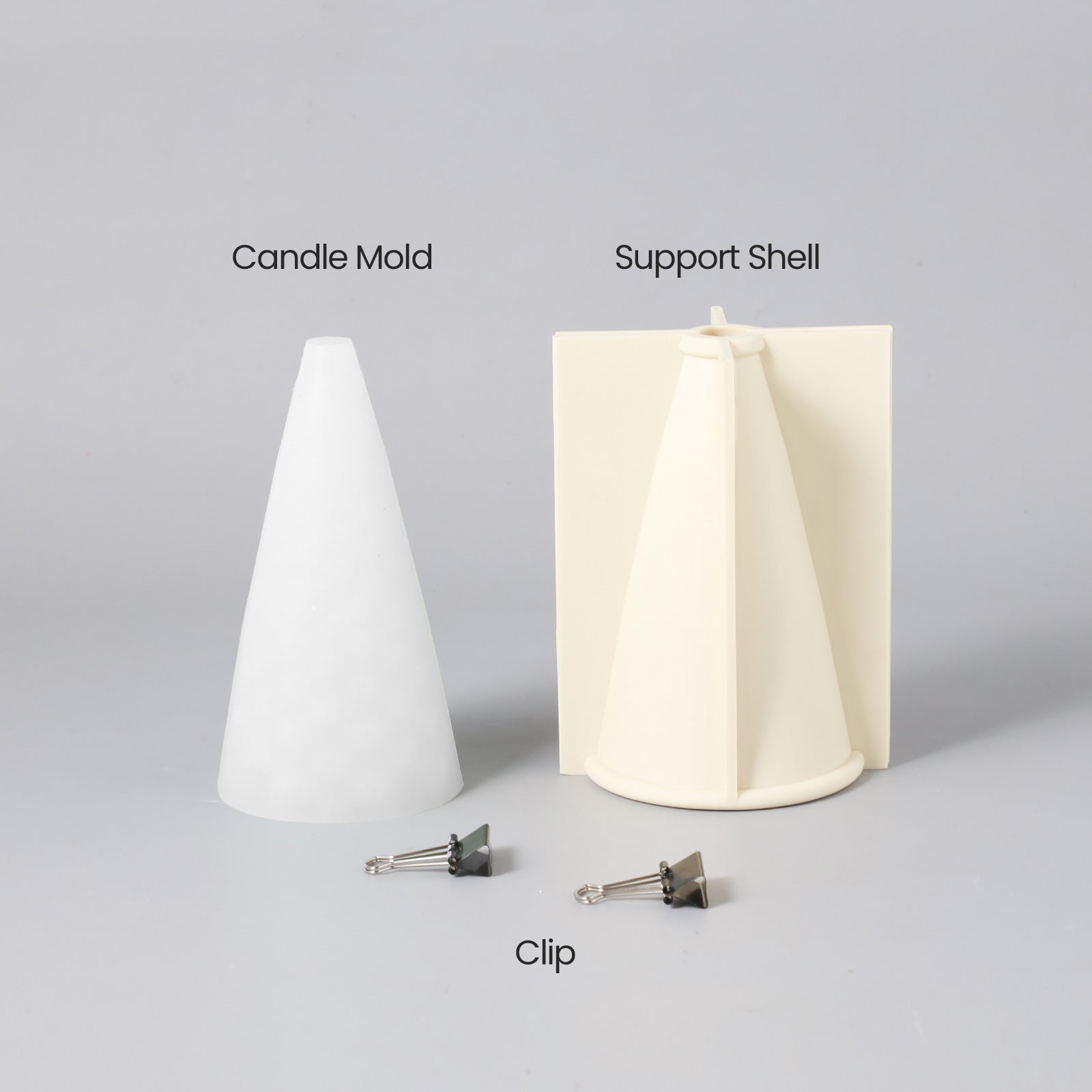 Silicone Mold Kit for Making 6-Inch Christmas Pine Candles - Boowan Nicole