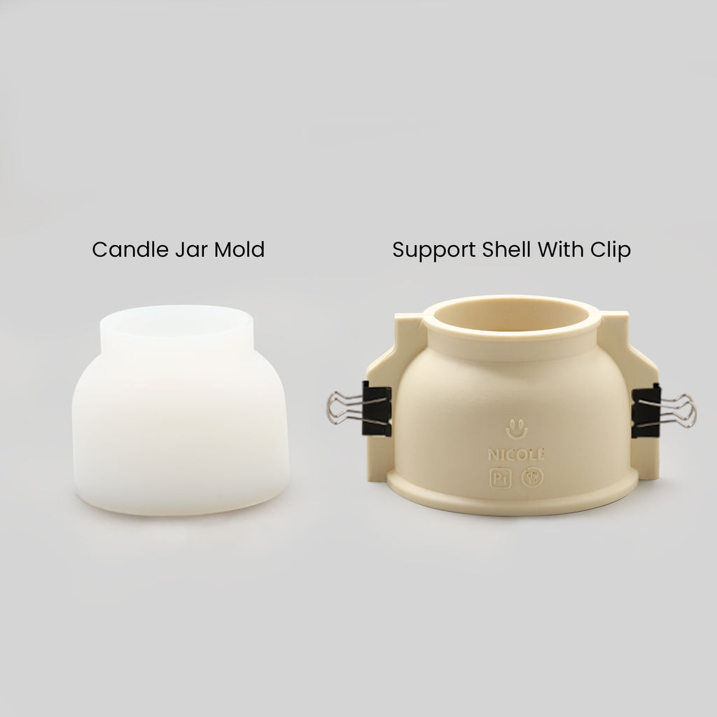 Bowl Candle Jar Silicone Mold Making Kit
