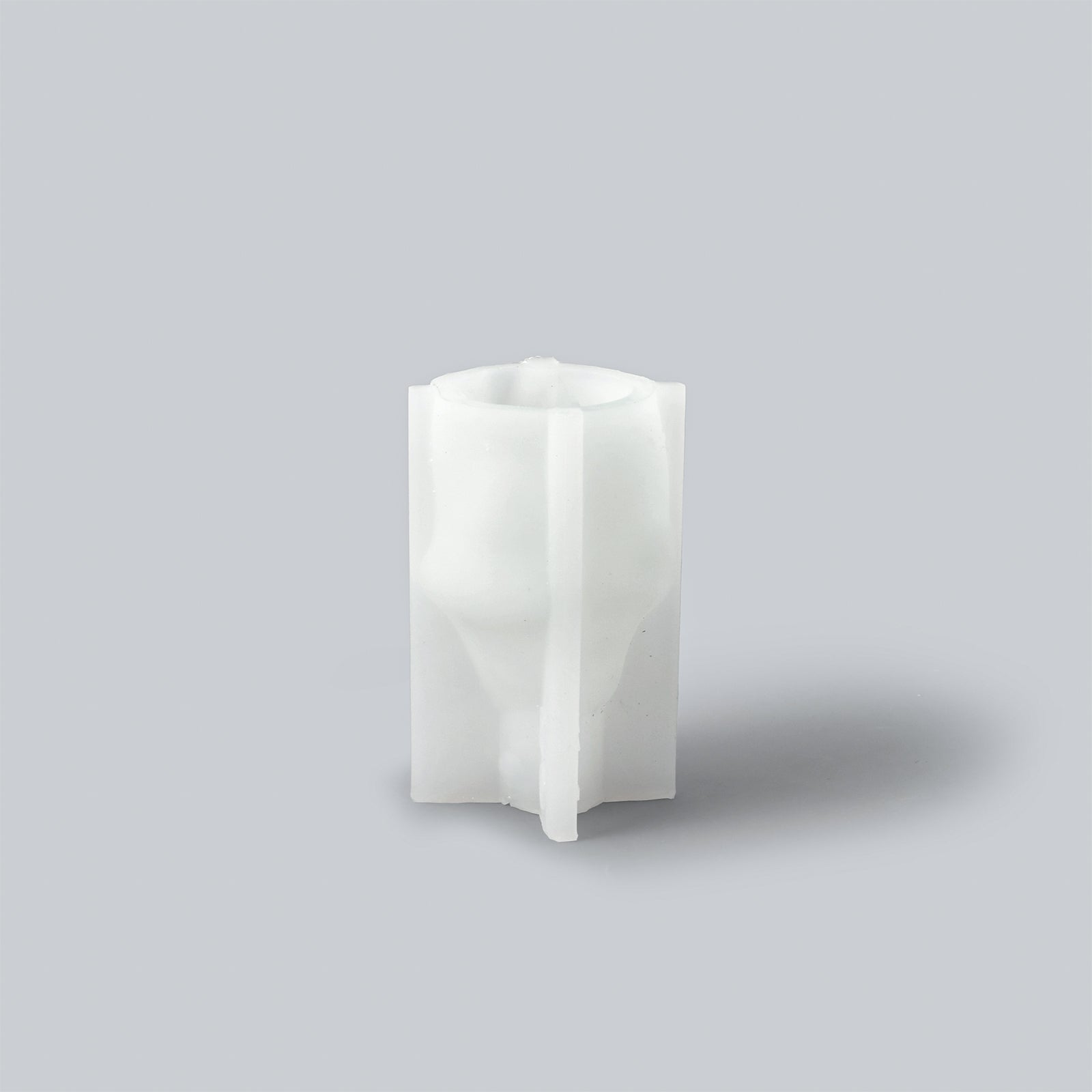 White Silicone Mold for Making the Bell of Hat-tactic Gnome Squad Candle - Boowan Nicole