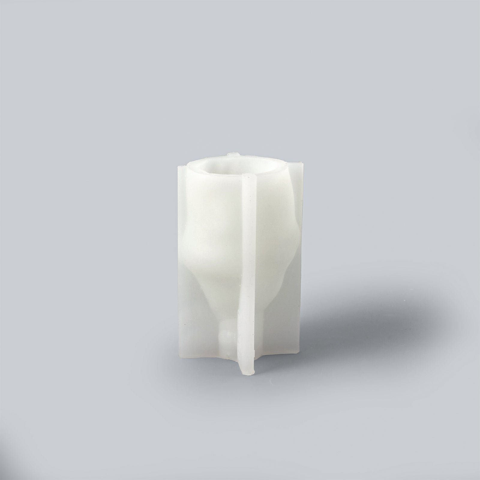 White Silicone Mold to Make the Florian of Hat-tastic Gnome Squad Candle -Boowan Nicole