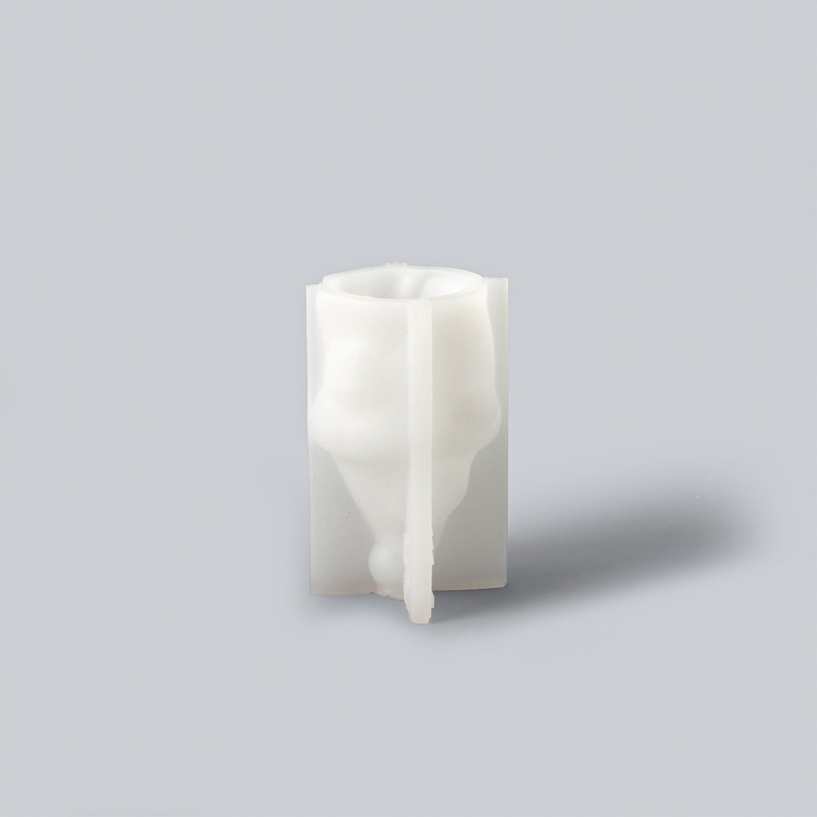 White Silicone Mold for Making Stellan of Hat-tactic Gnome Squad Candle - Boowan Nicole