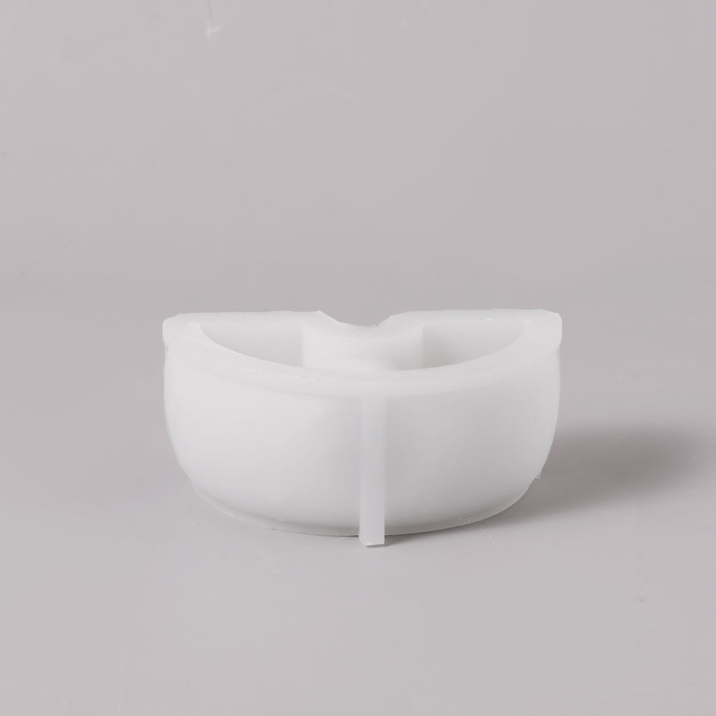White silicone mold for making circle shape-Boowan Nicole
