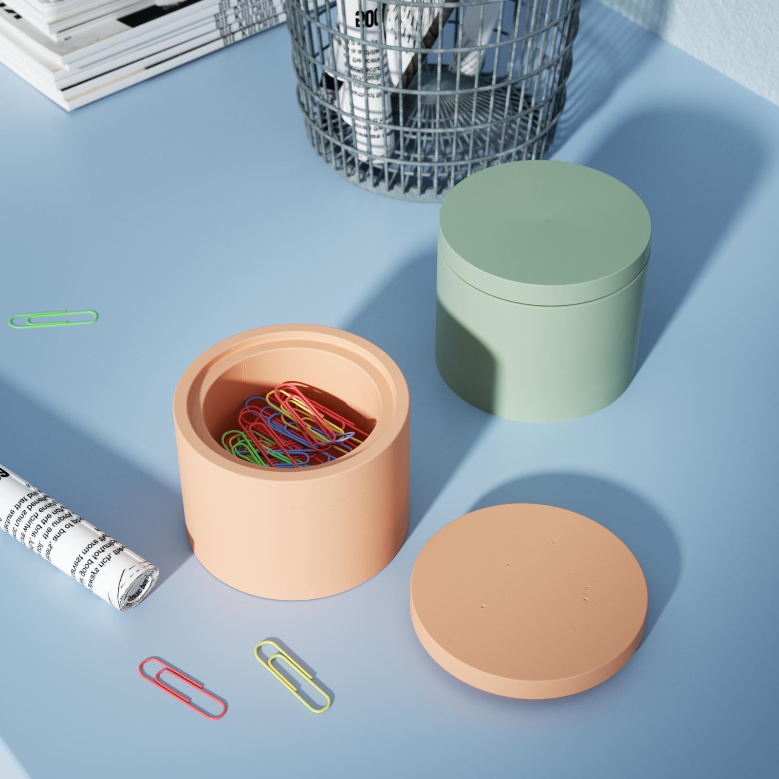 Versatile jars not only for candles but also for small items.